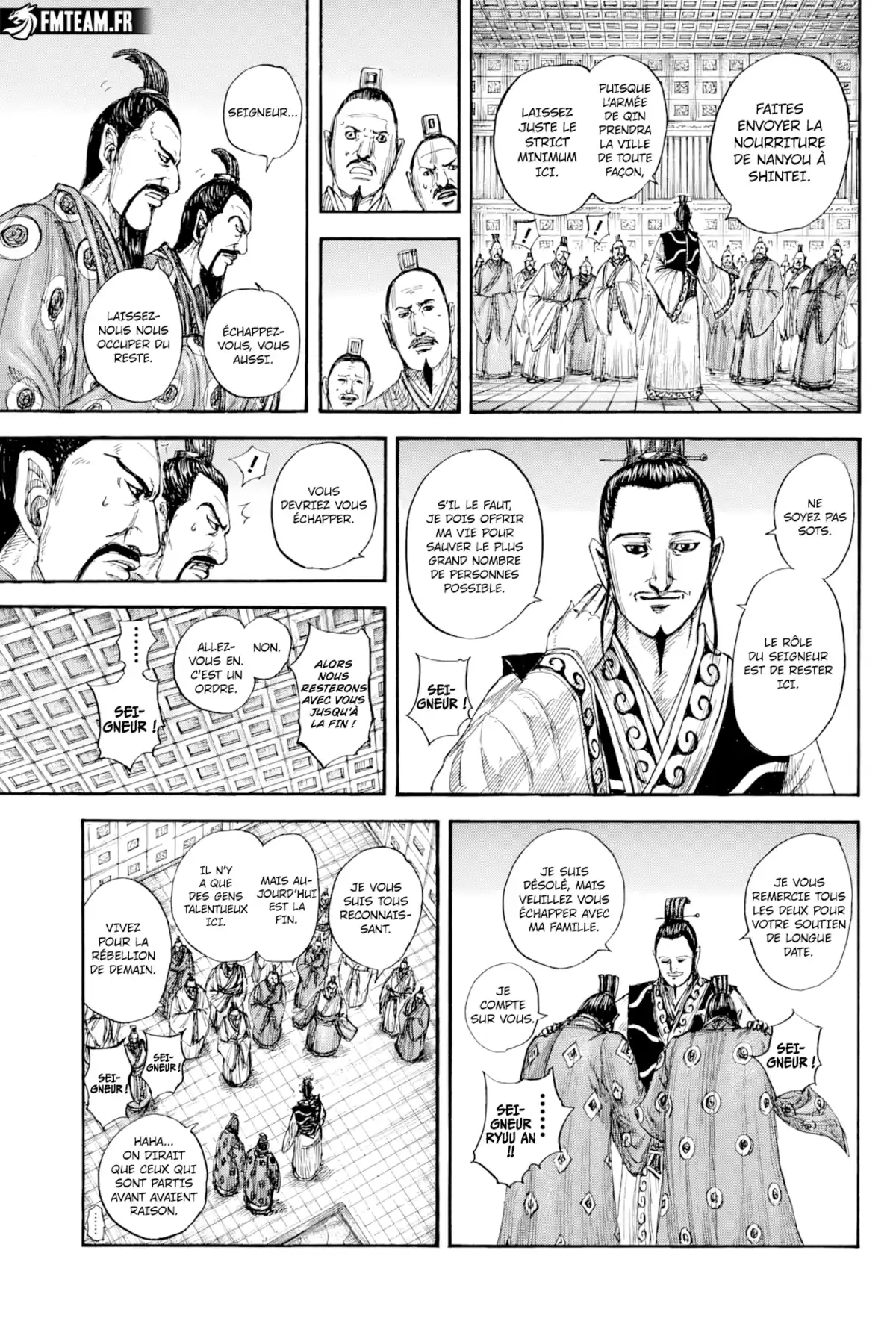 Kingdom Chapitre 807 page 9