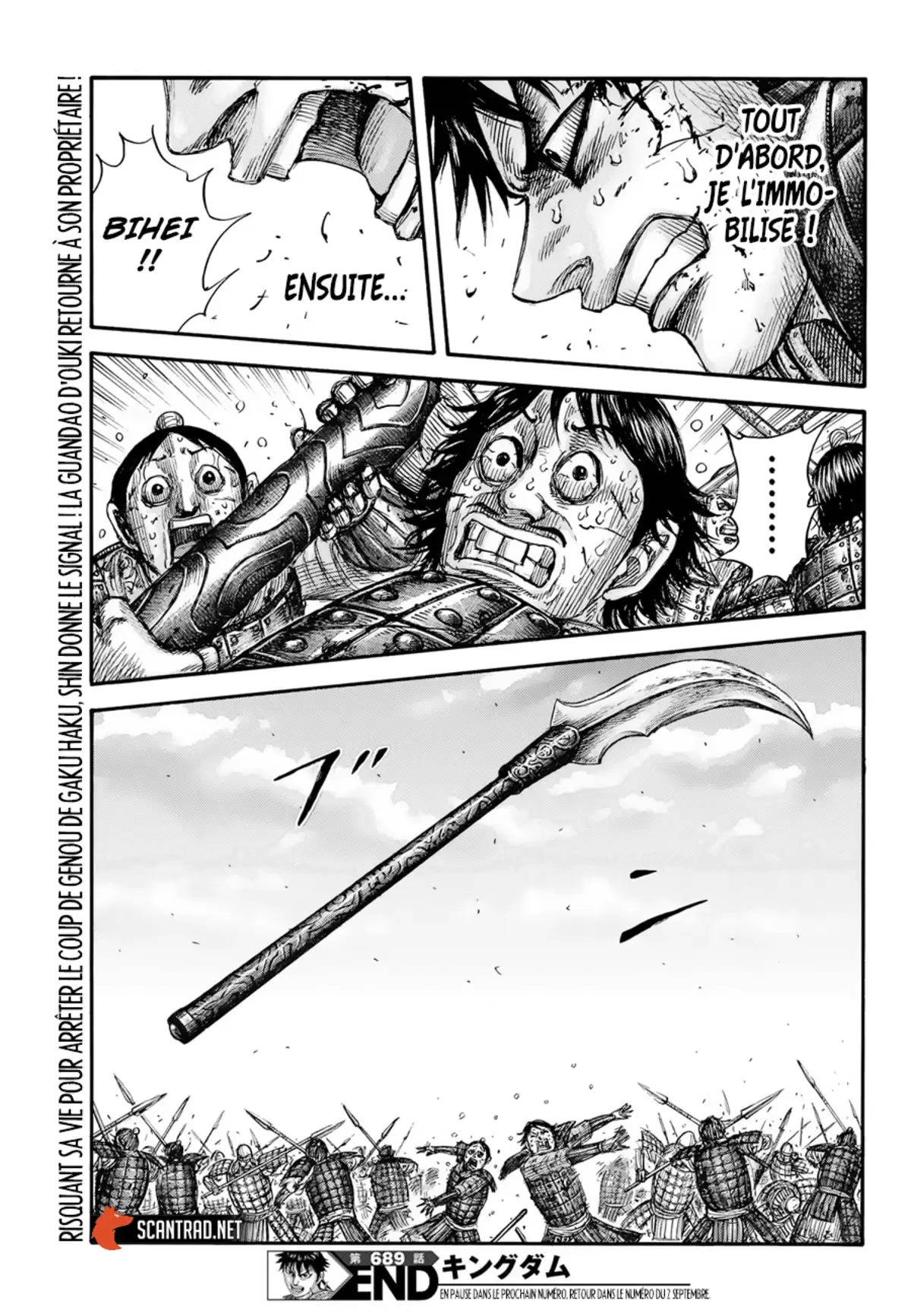 Kingdom Chapitre 689 page 19