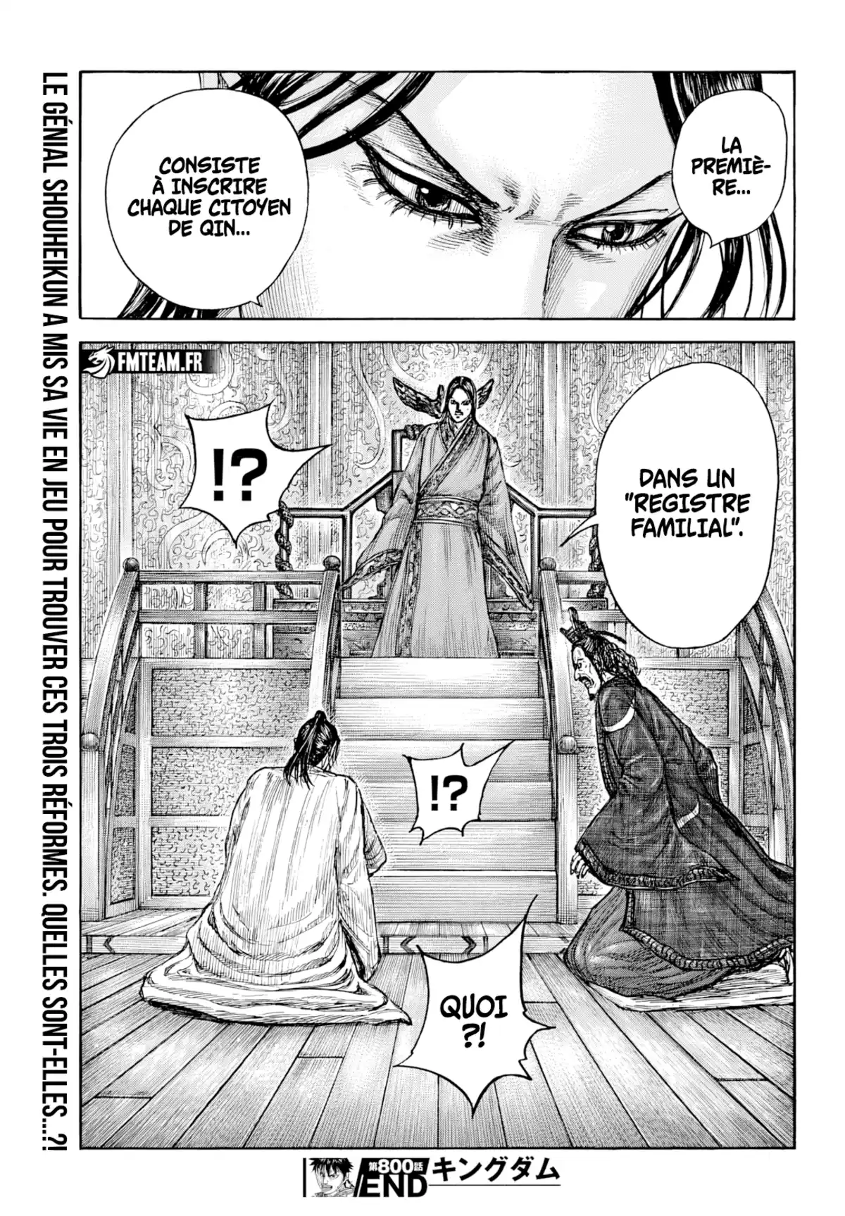 Kingdom Chapitre 800 page 20