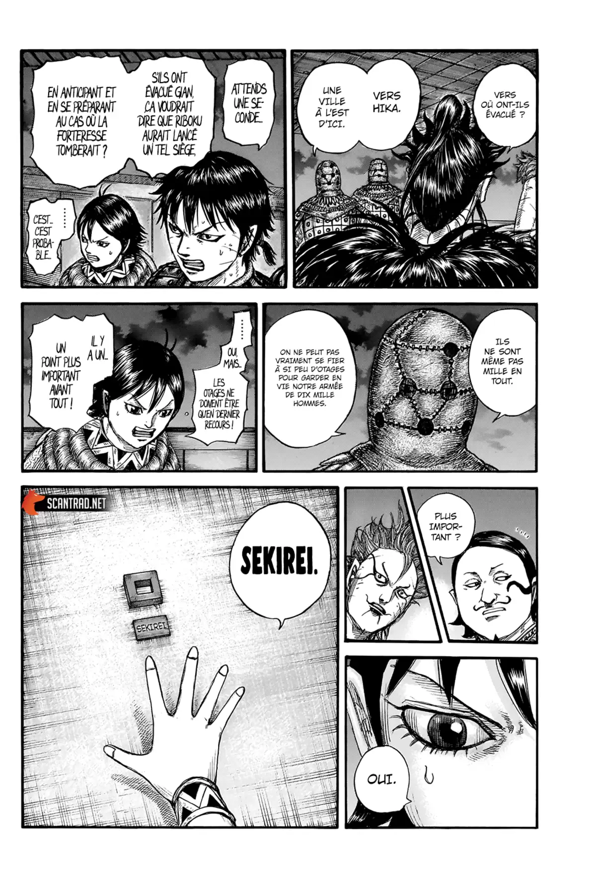 Kingdom Chapitre 736 page 12