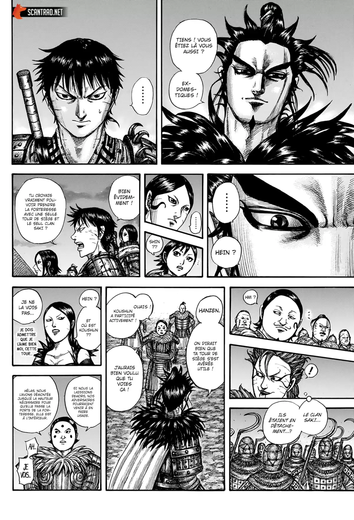 Kingdom Chapitre 736 page 8