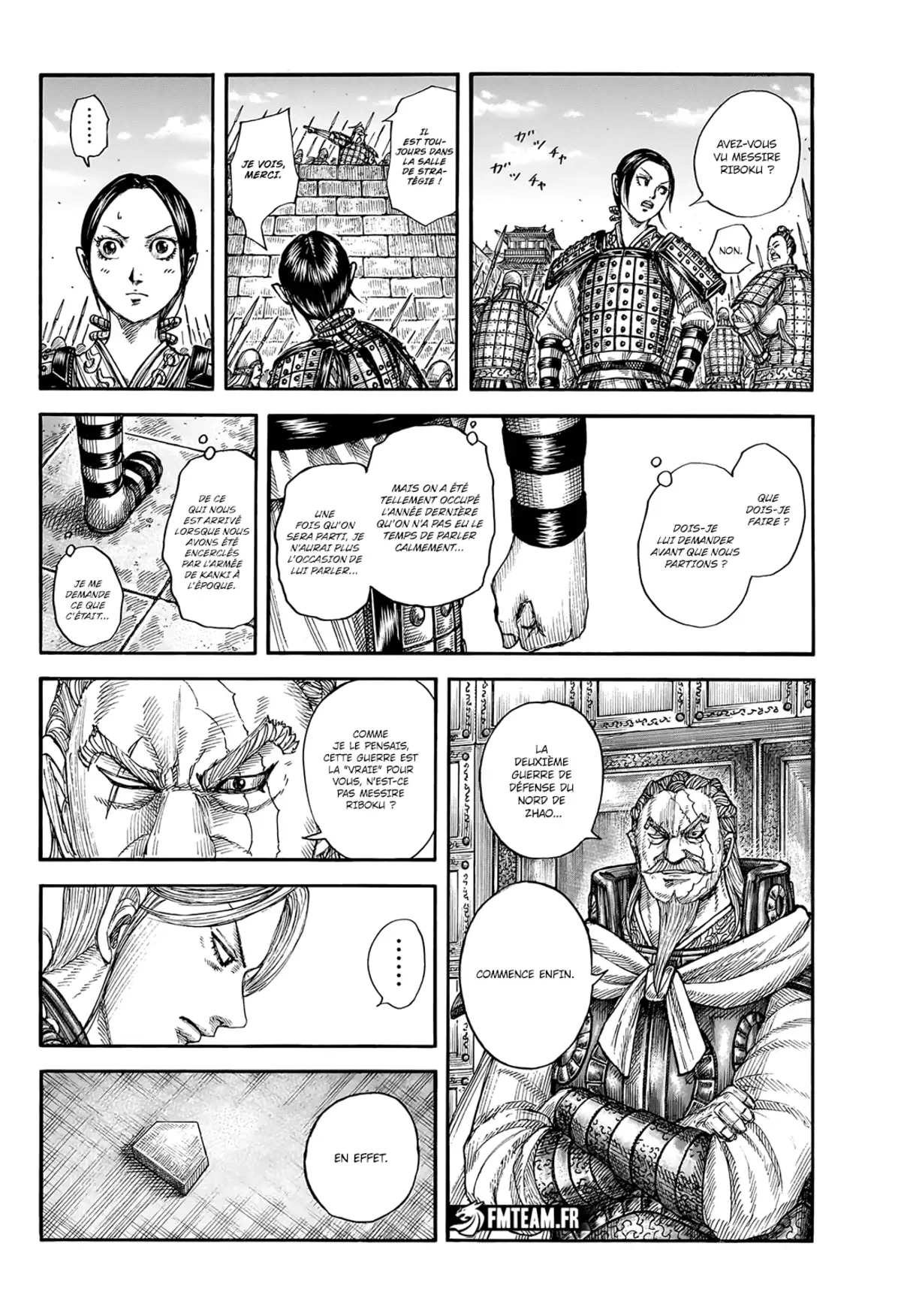 Kingdom Chapitre 772 page 3