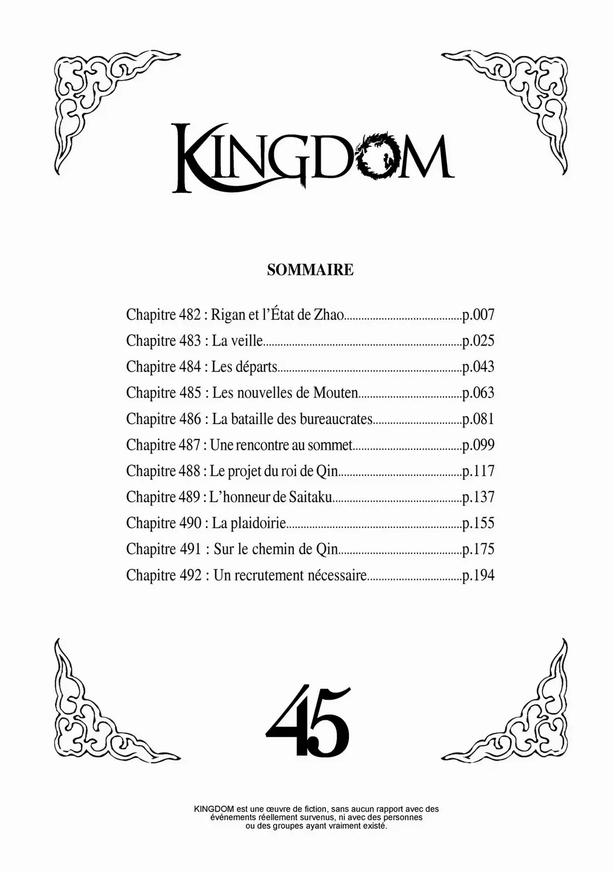 Kingdom Volume 45 page 3