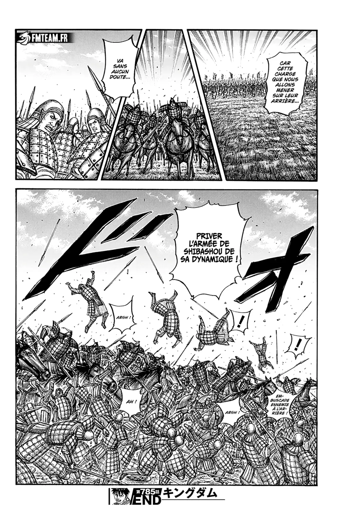 Kingdom Chapitre 785 page 18