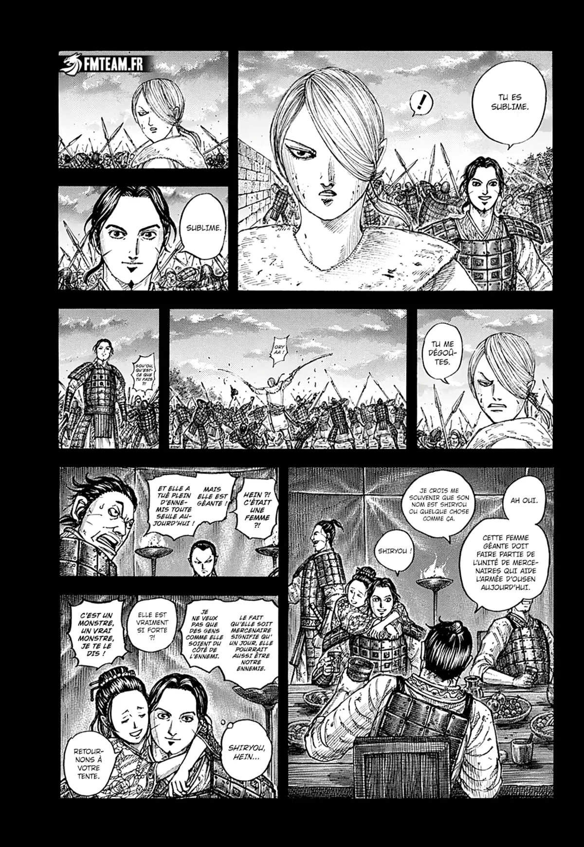 Kingdom Chapitre 785 page 3