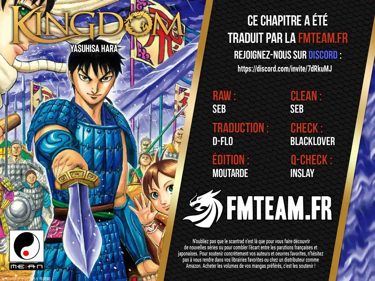 Kingdom Chapitre 798 page 20