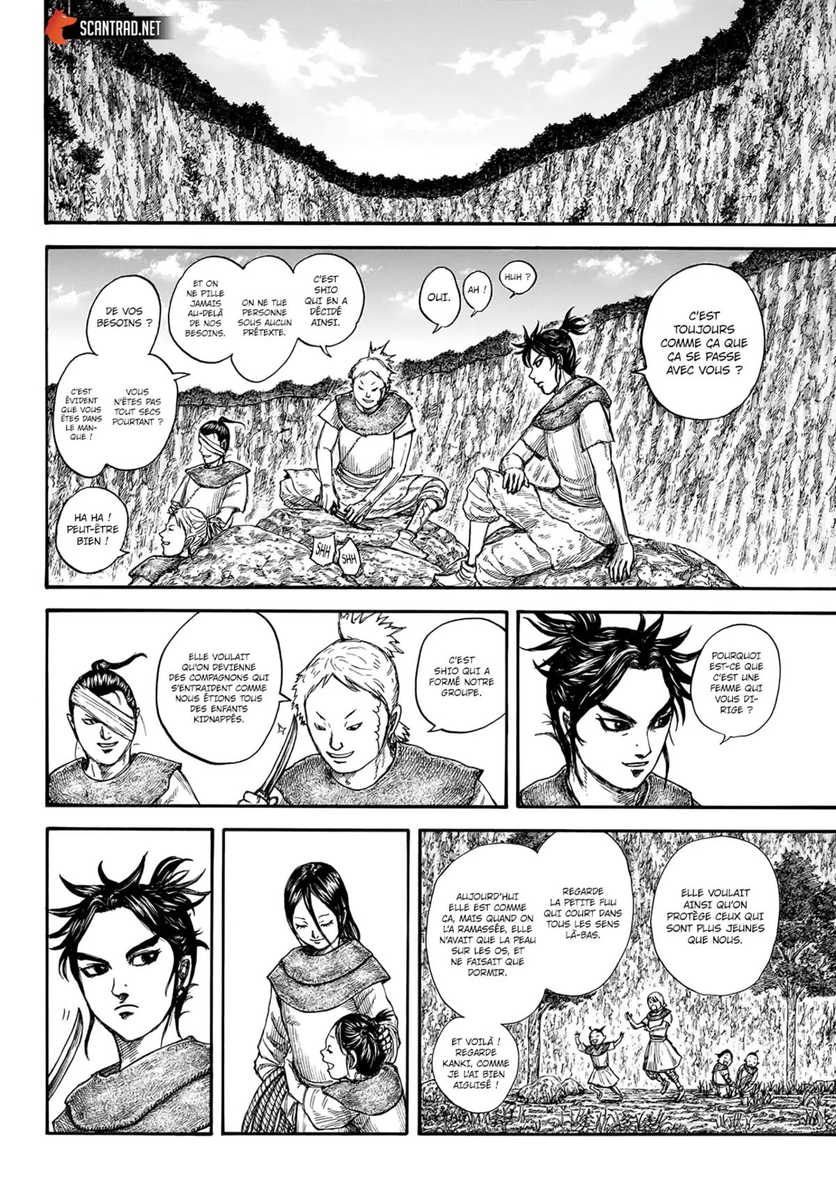 Kingdom Chapitre 733 page 8