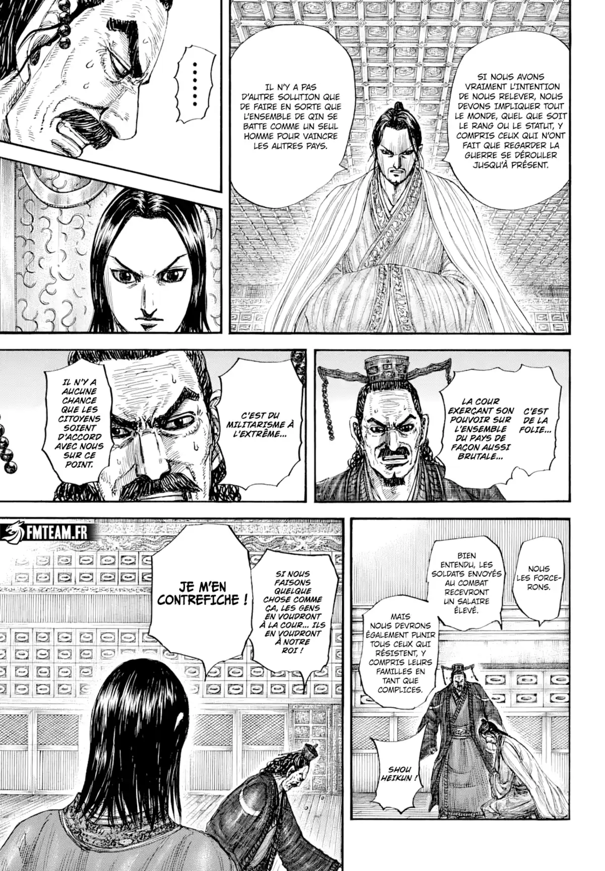 Kingdom Chapitre 801 page 7