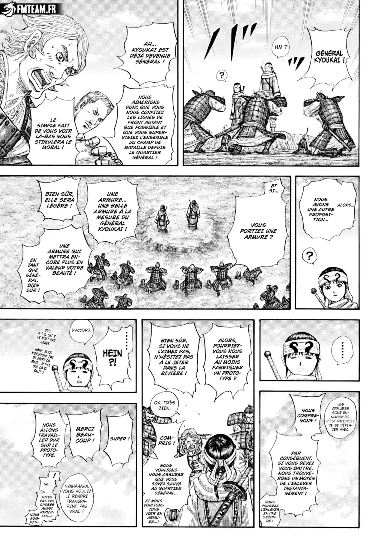 Kingdom Chapitre 812 page 7