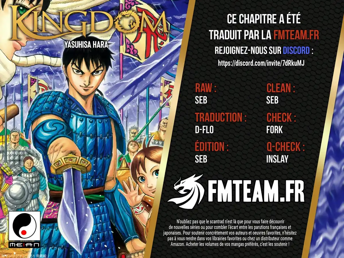 Kingdom Chapitre 806 page 18