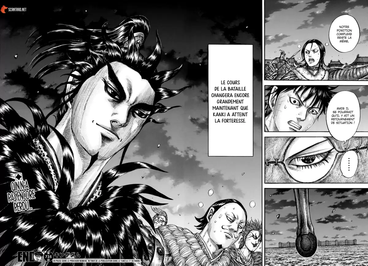 Kingdom Chapitre 735 page 18