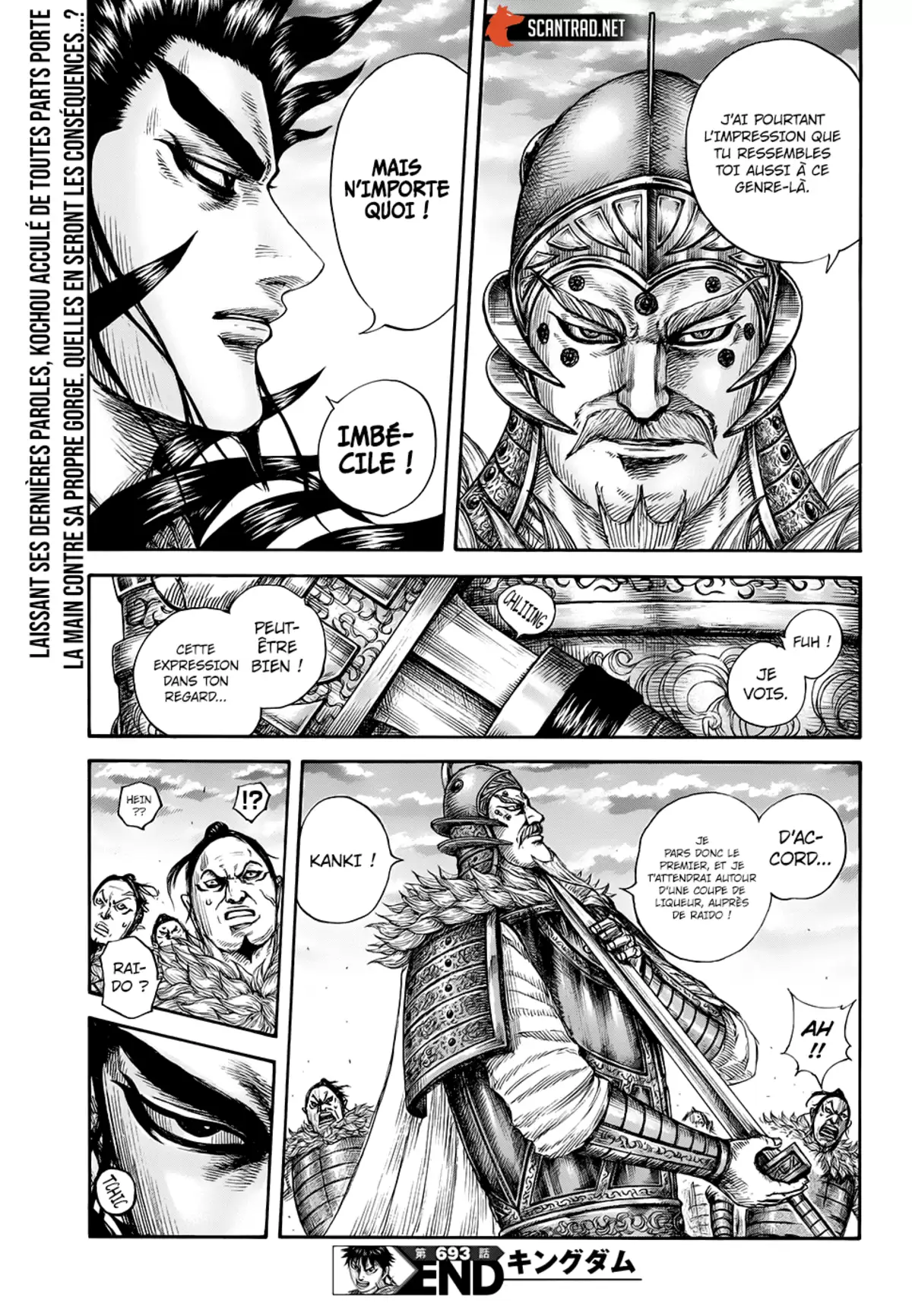 Kingdom Chapitre 693 page 18