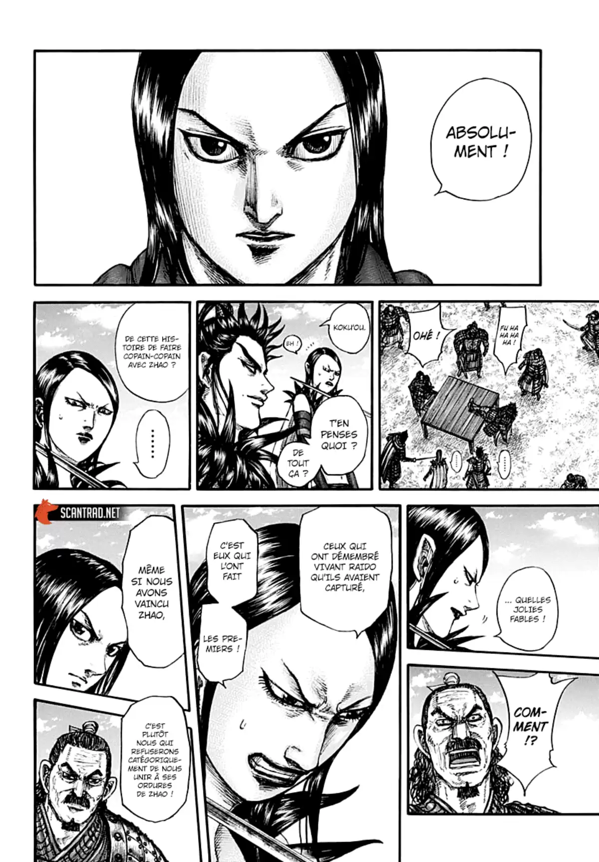 Kingdom Chapitre 699 page 8