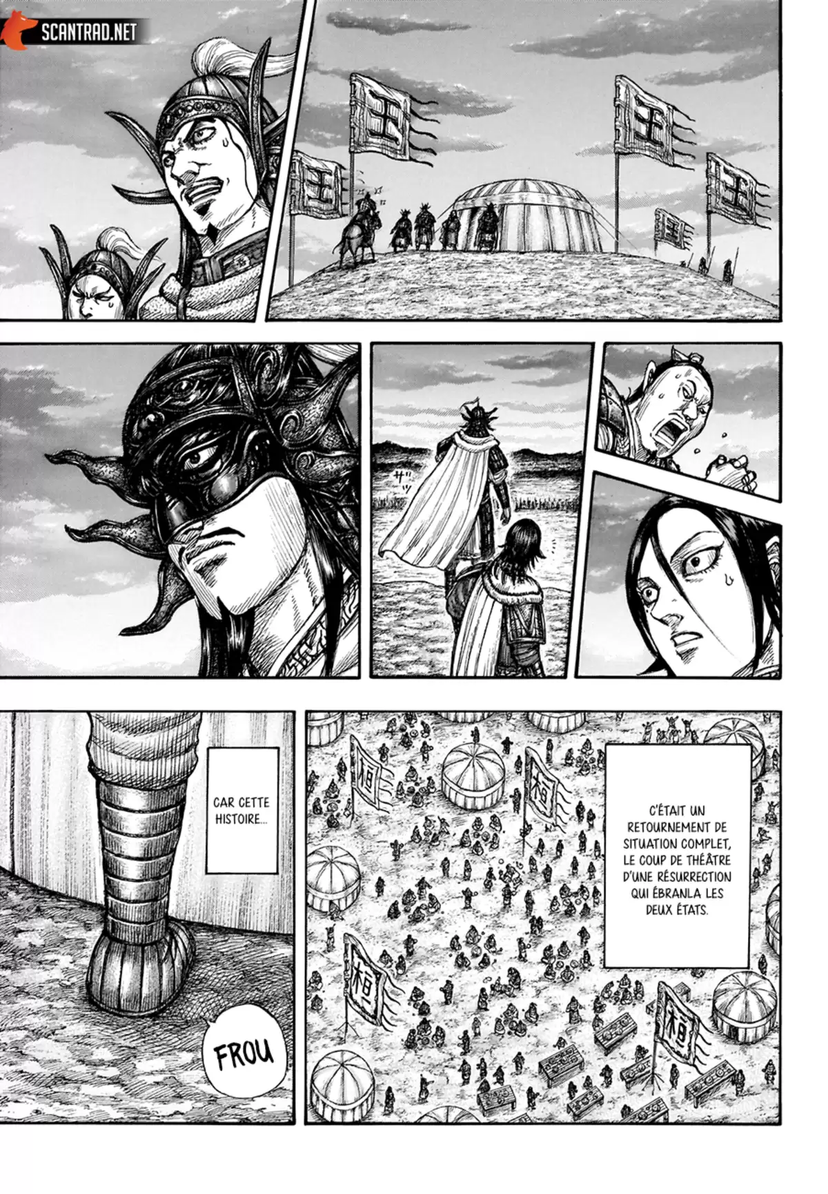 Kingdom Chapitre 696 page 7