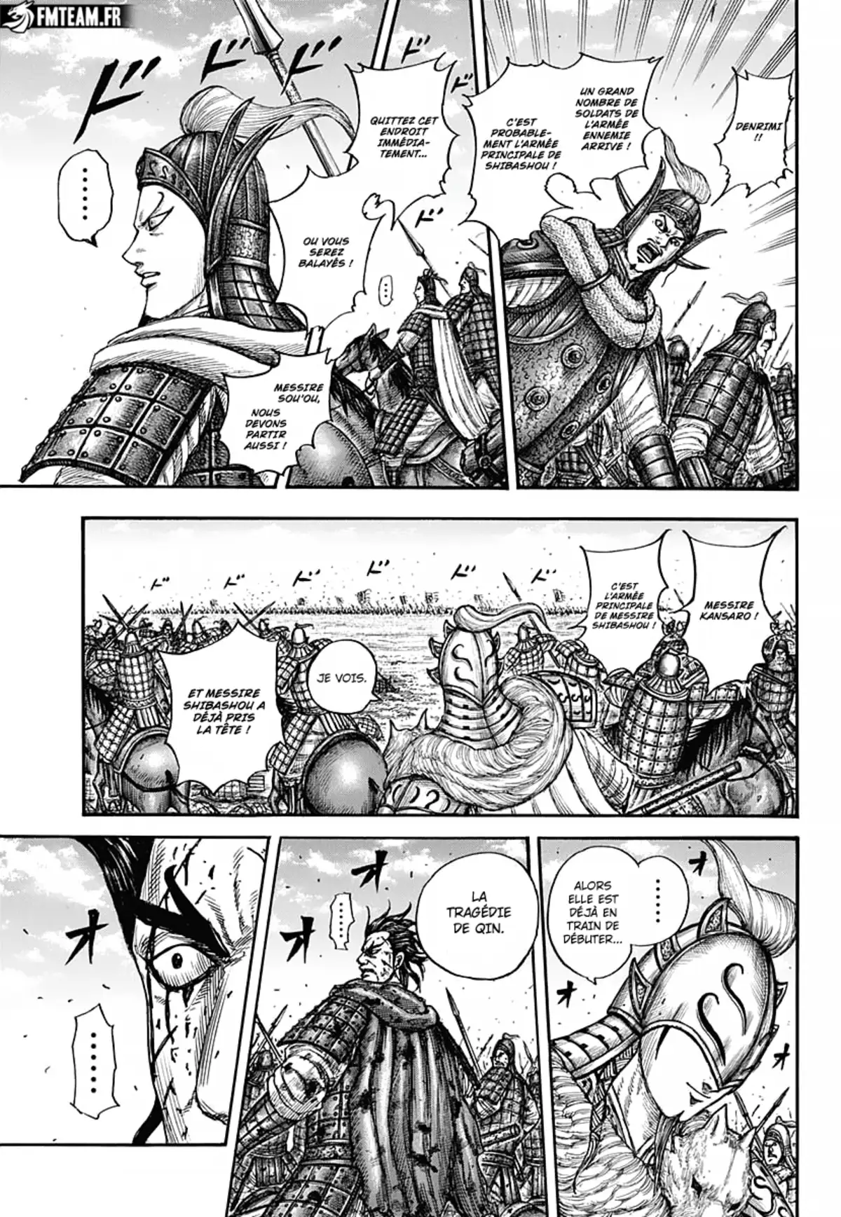 Kingdom Chapitre 782 page 9