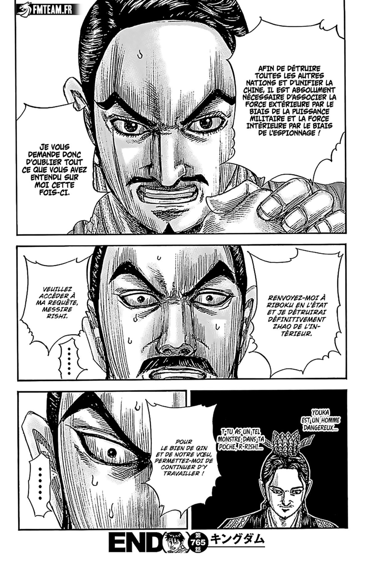 Kingdom Chapitre 765 page 21