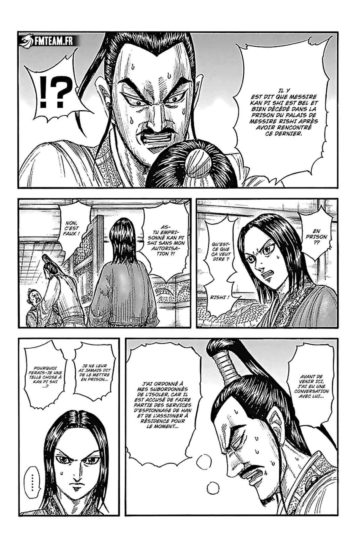 Kingdom Chapitre 765 page 4