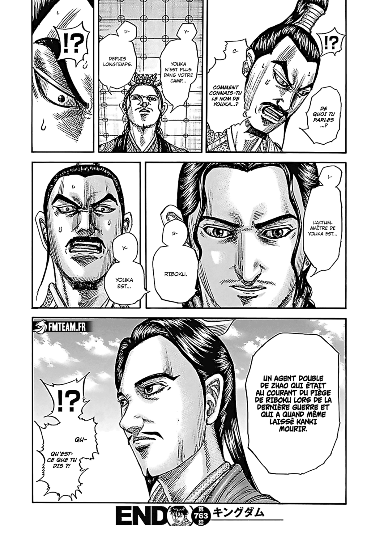 Kingdom Chapitre 763 page 20