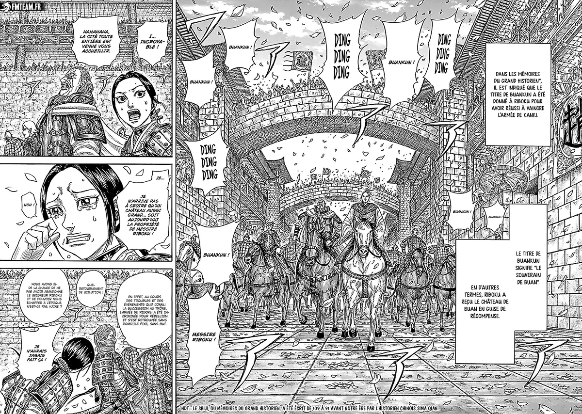 Kingdom Chapitre 761 page 13