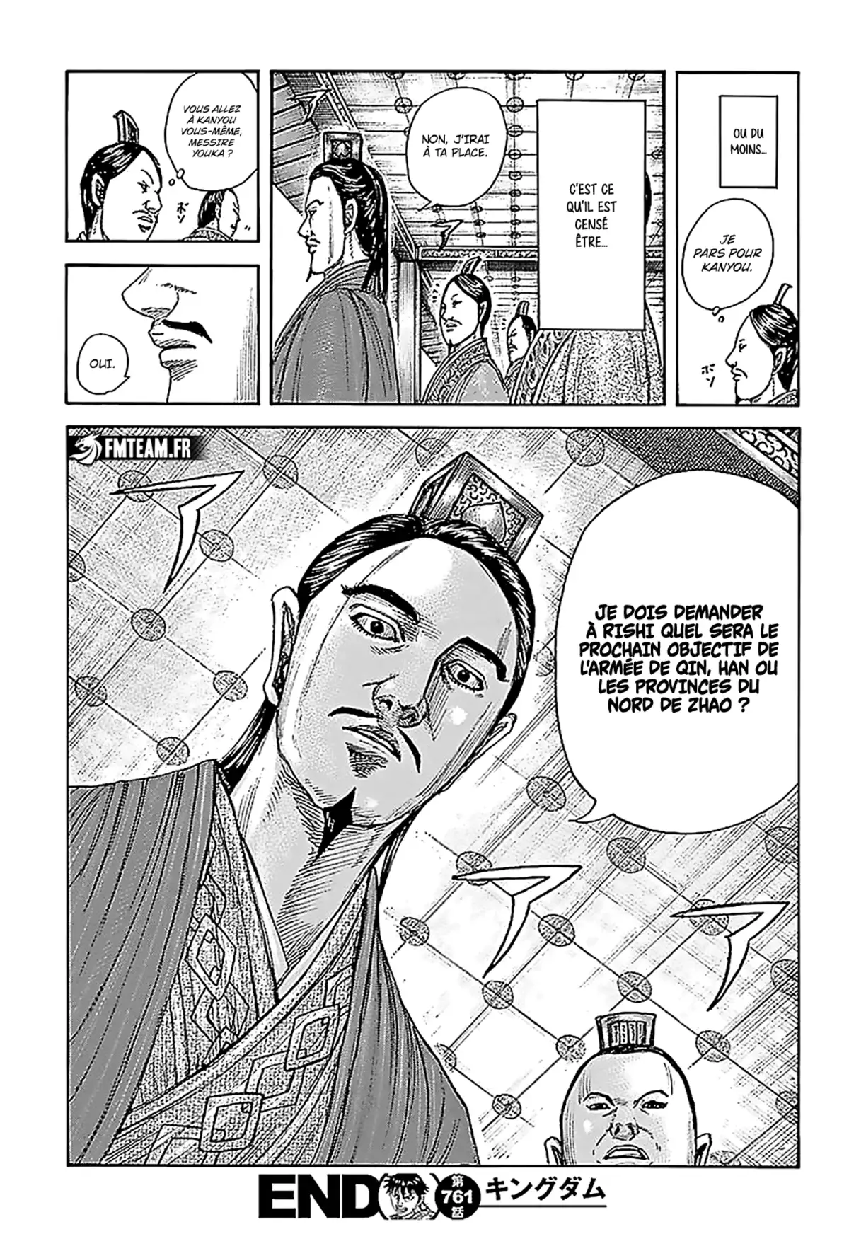 Kingdom Chapitre 761 page 19