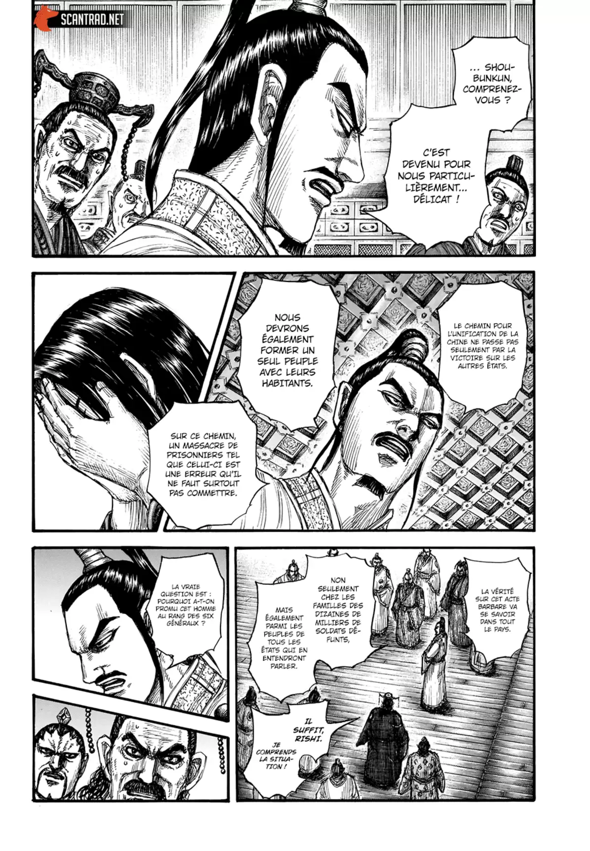 Kingdom Chapitre 697 page 8