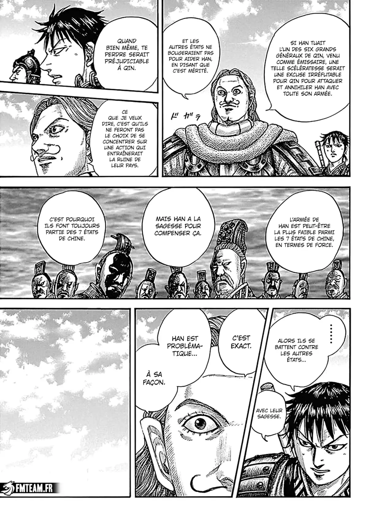 Kingdom Chapitre 757 page 8