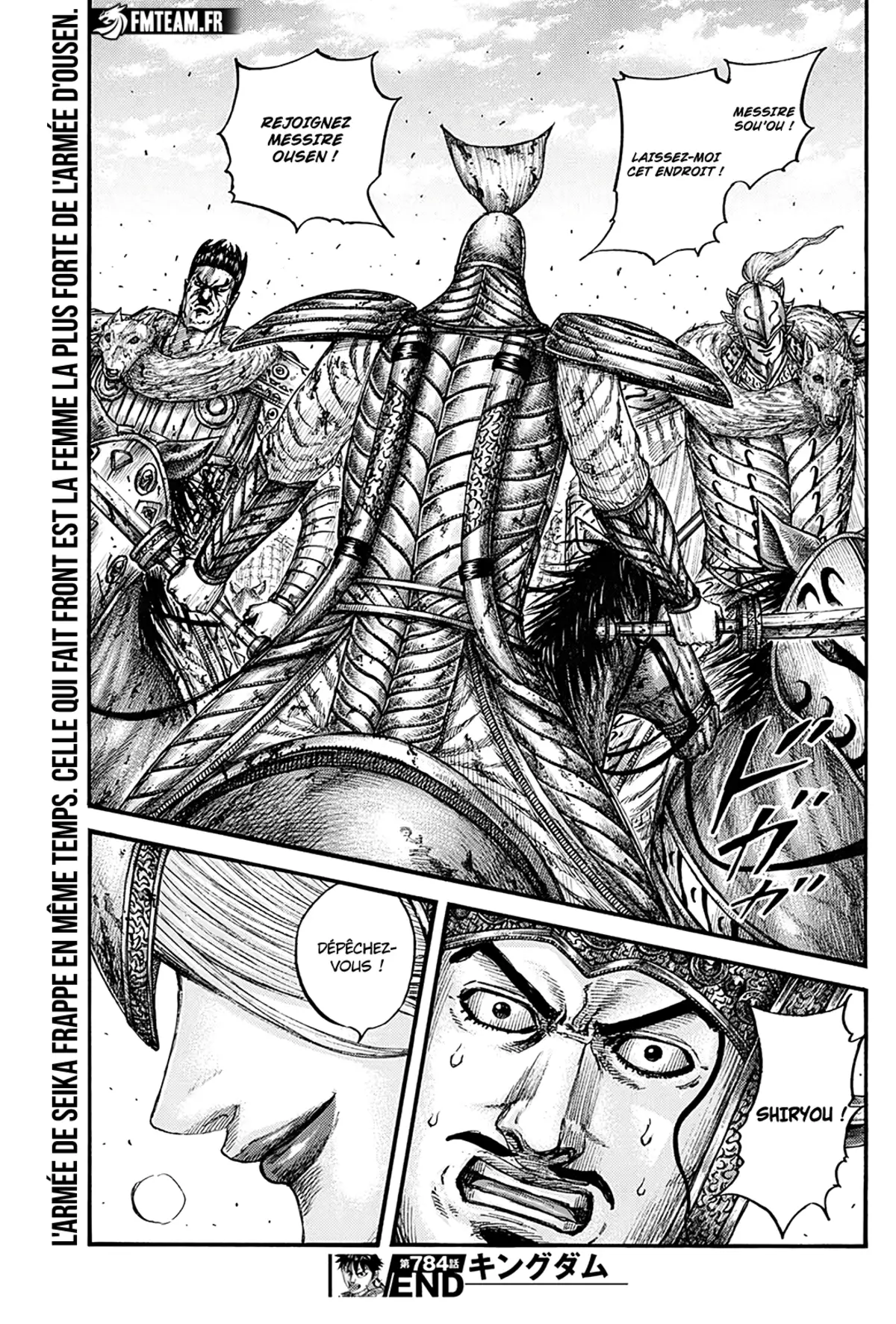 Kingdom Chapitre 784 page 19