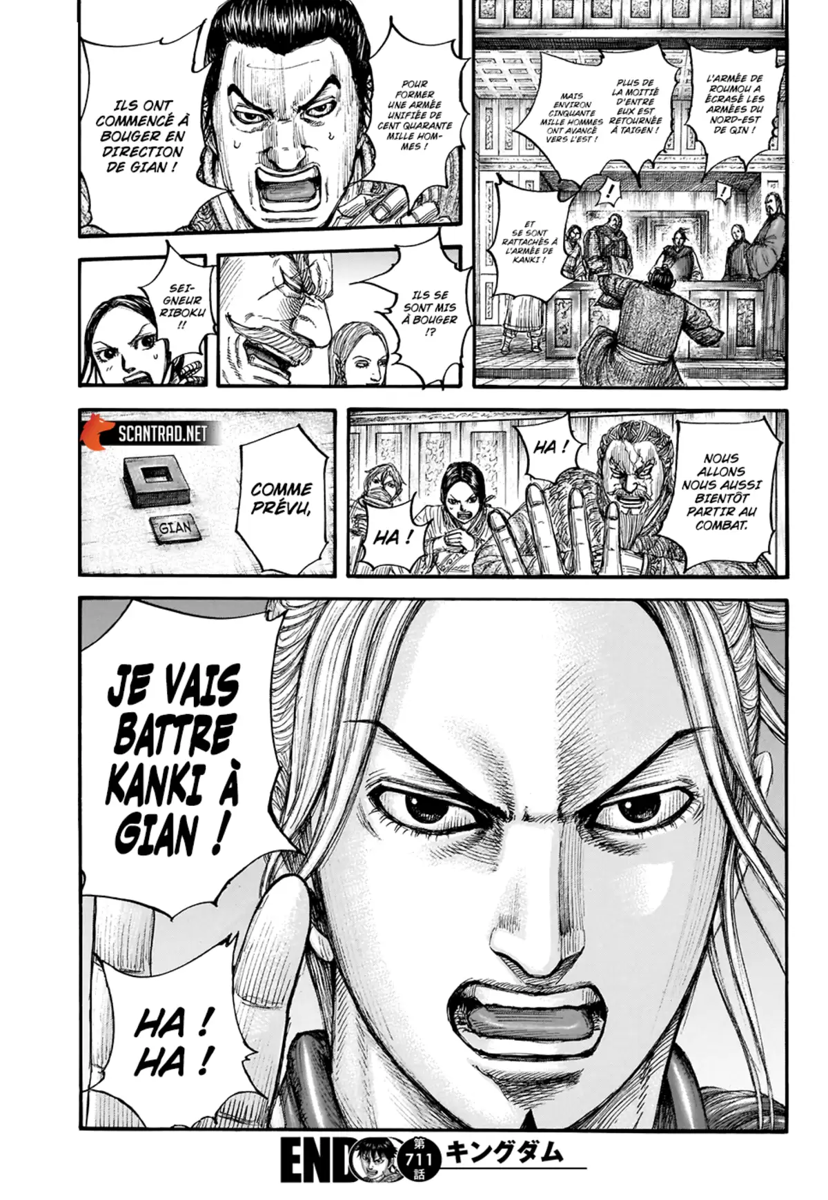 Kingdom Chapitre 711 page 19
