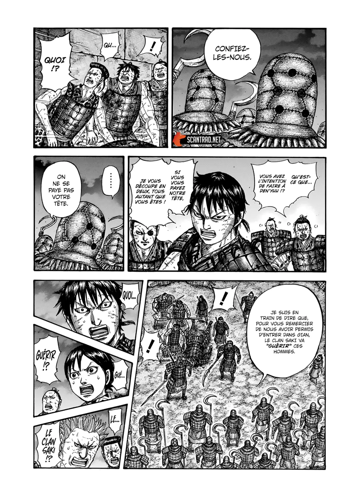 Kingdom Chapitre 732 page 8