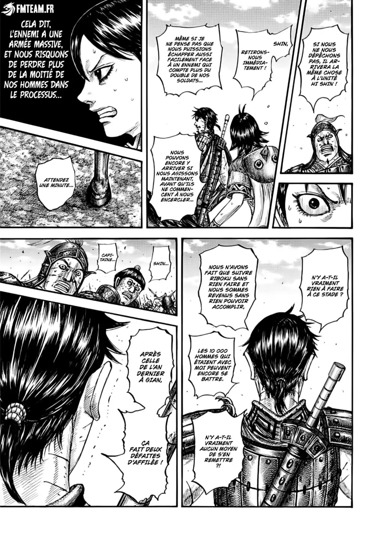 Kingdom Chapitre 795 page 10