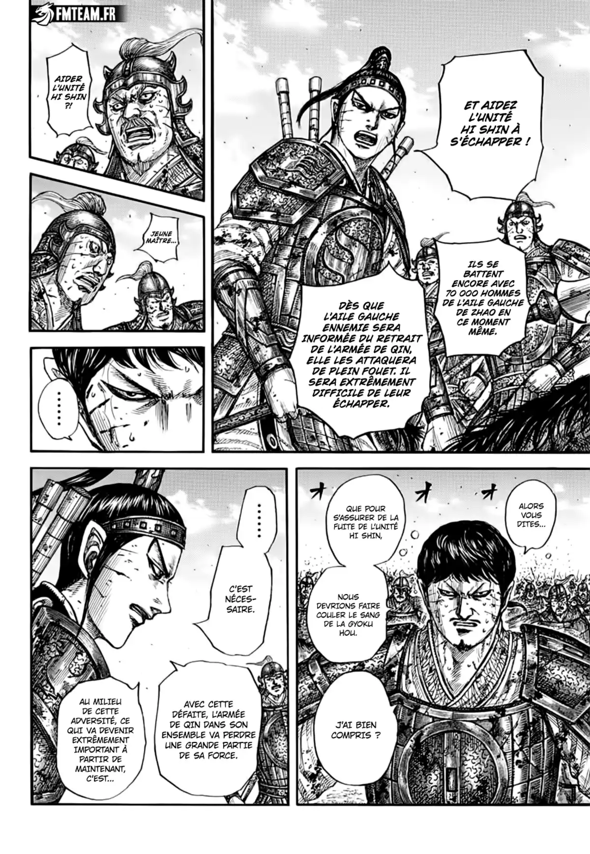 Kingdom Chapitre 795 page 7