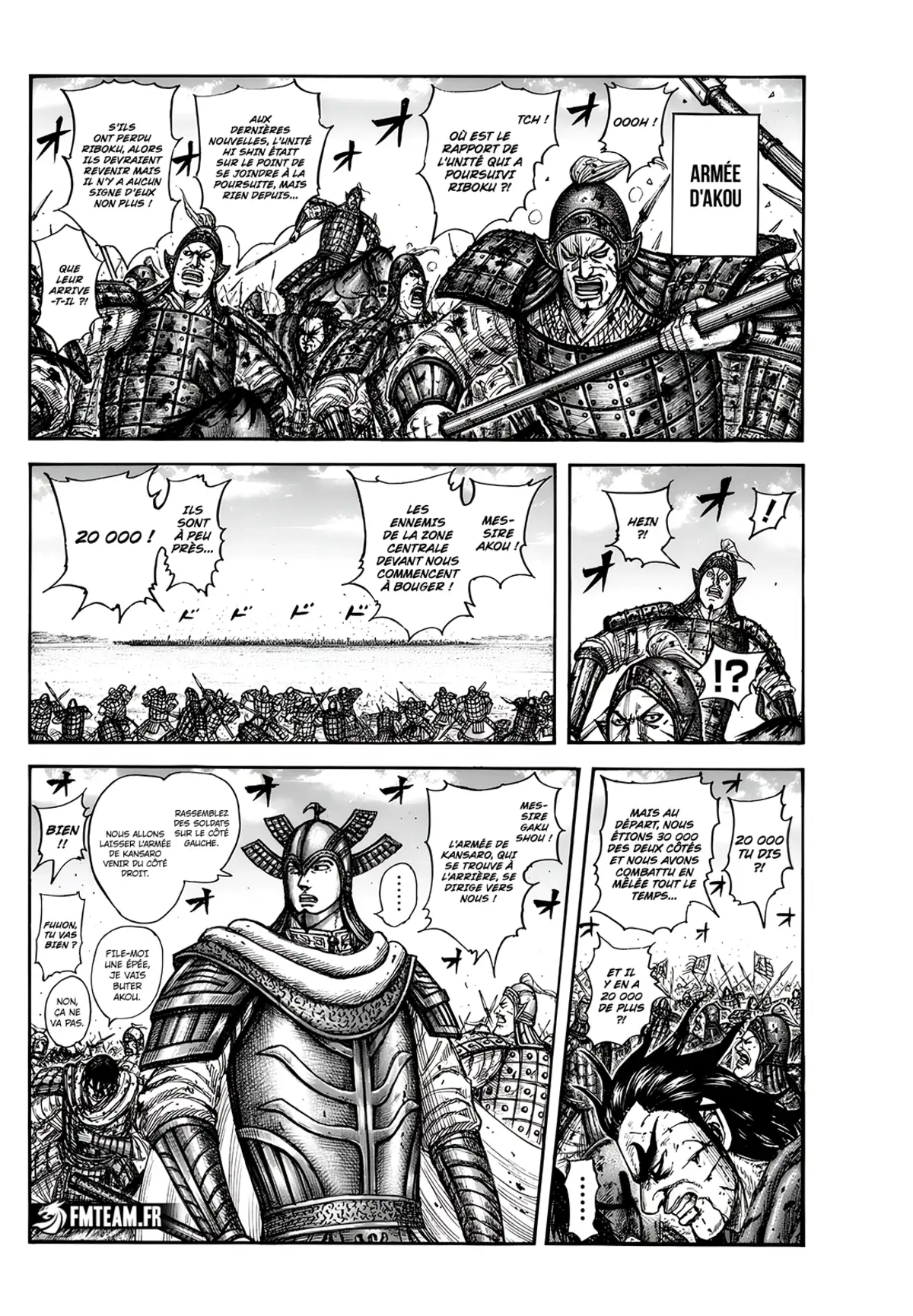 Kingdom Chapitre 780 page 3