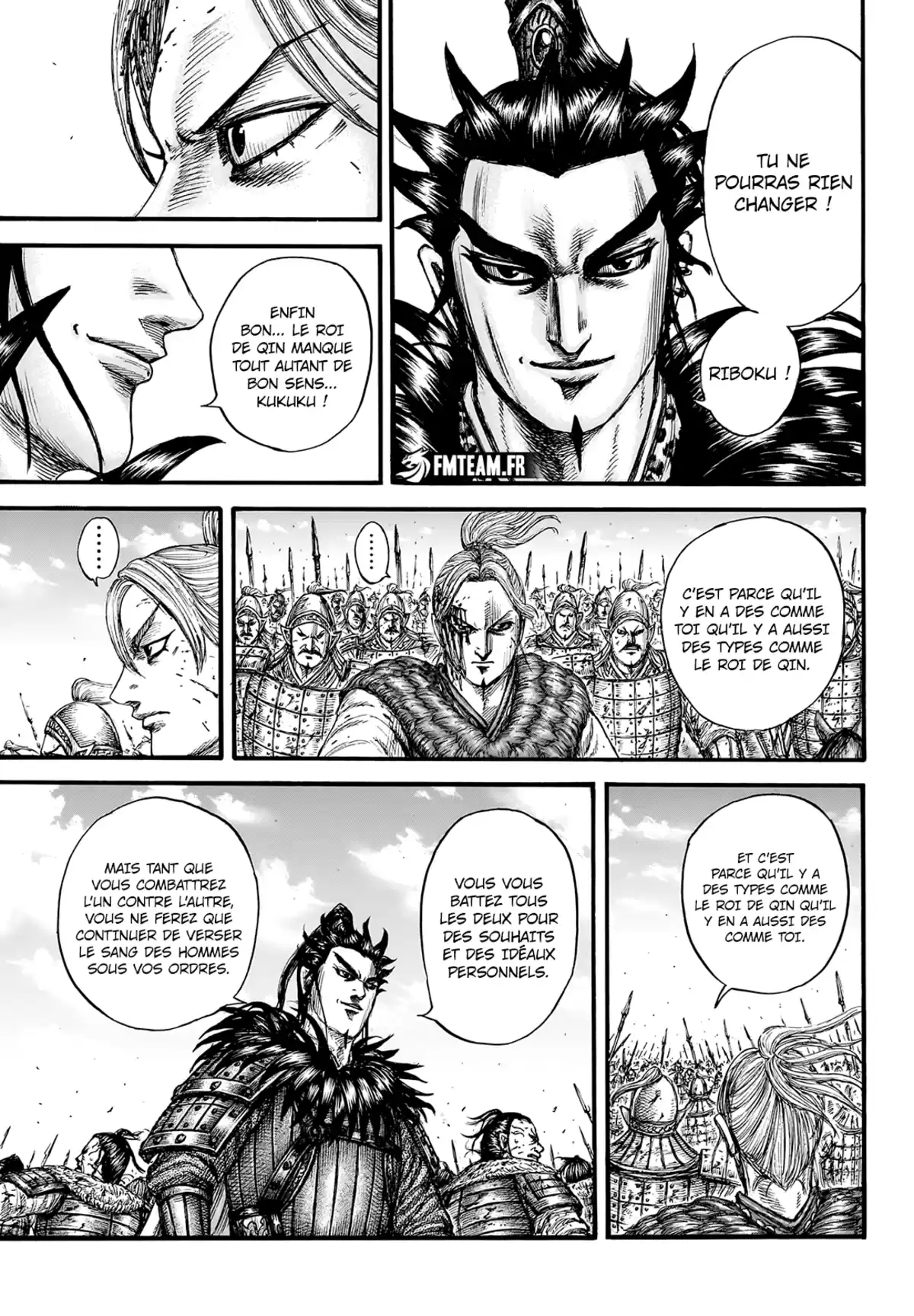 Kingdom Chapitre 751 page 8