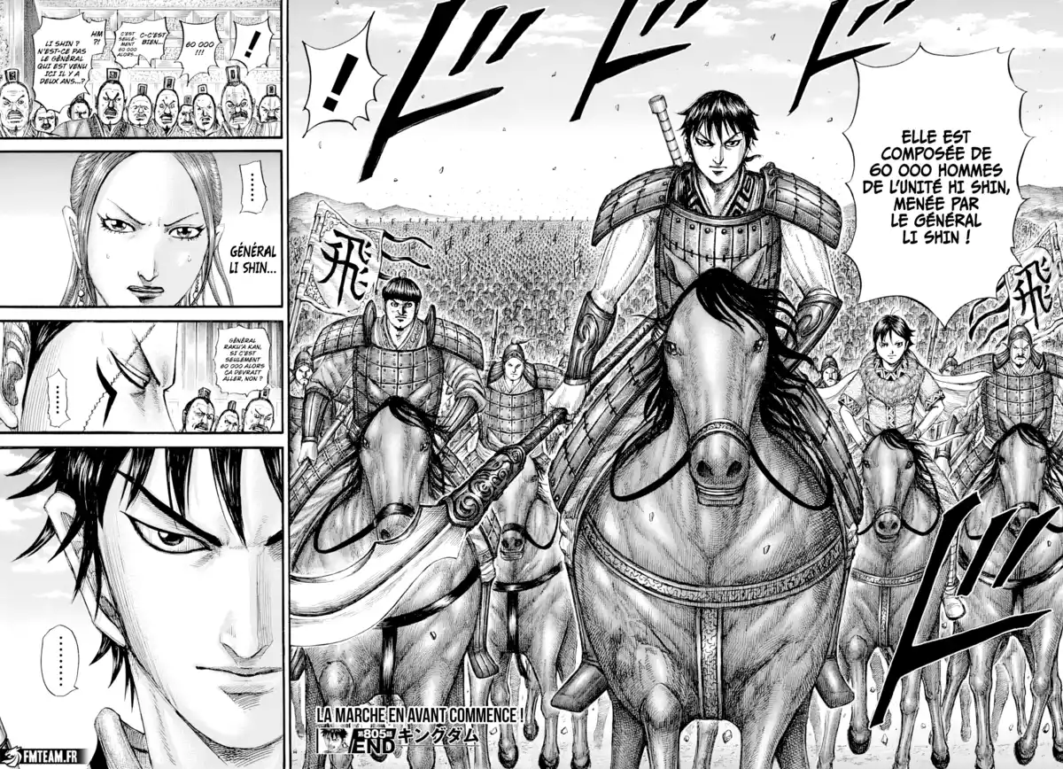 Kingdom Chapitre 805 page 17