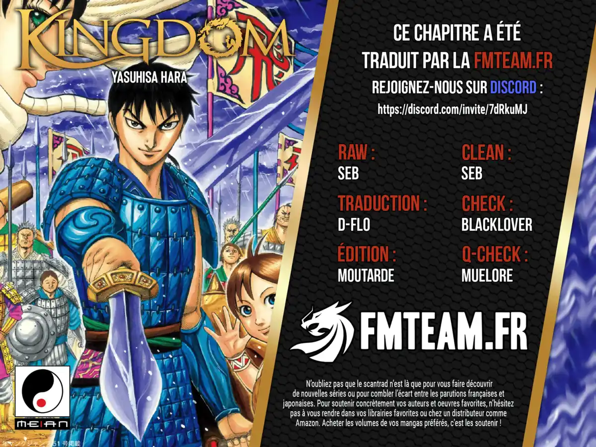 Kingdom Chapitre 805 page 18