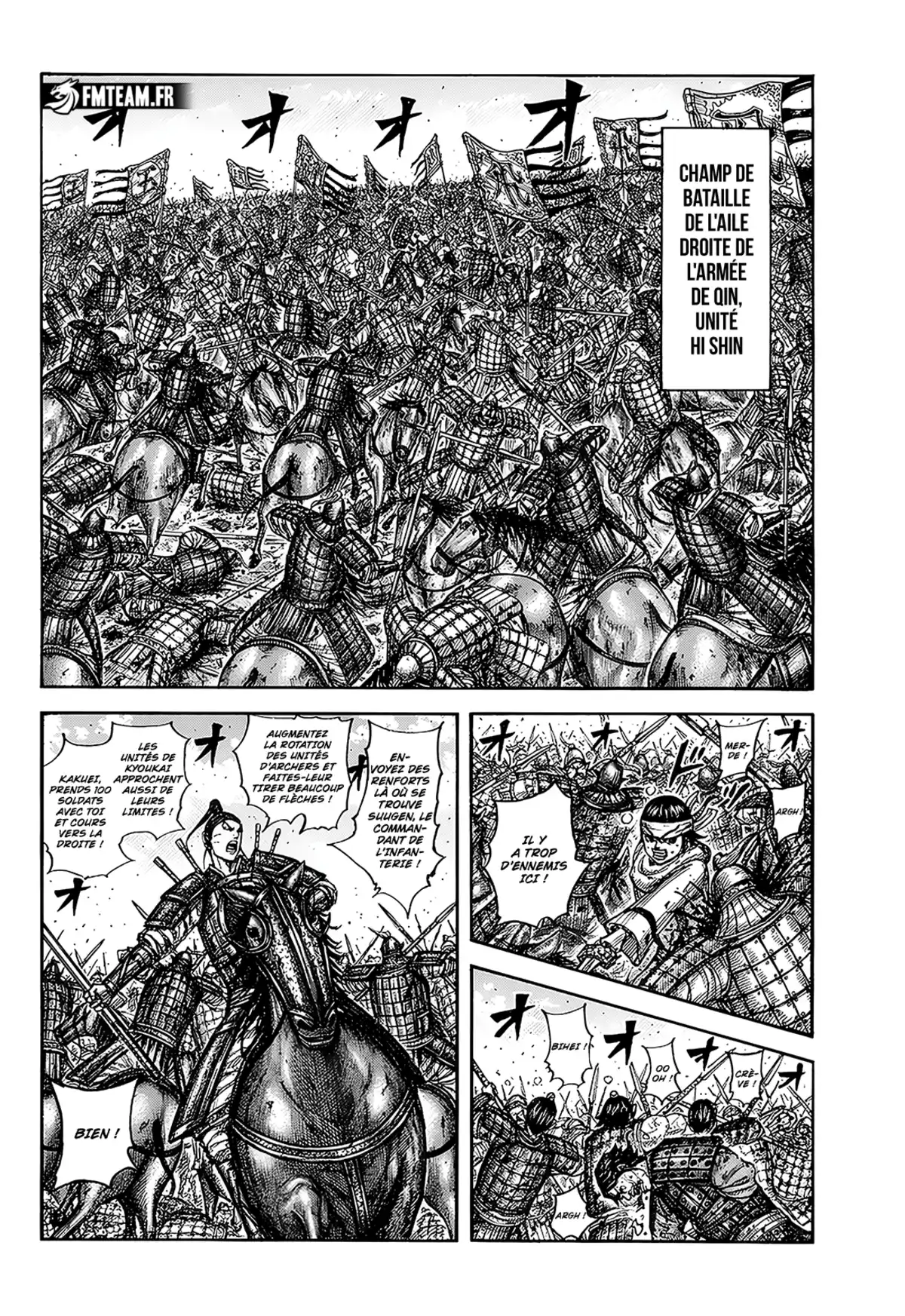 Kingdom Chapitre 793 page 3