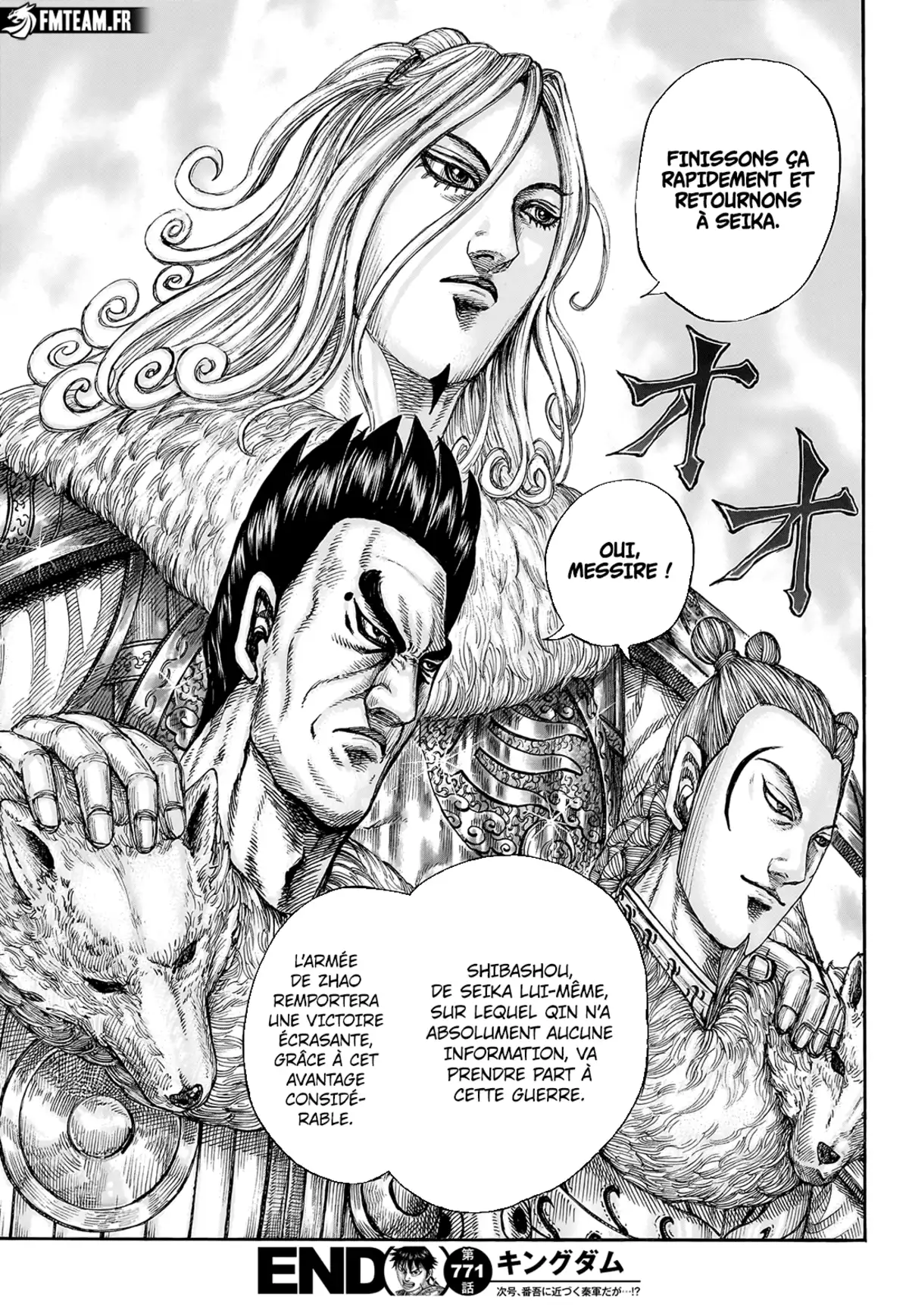 Kingdom Chapitre 771 page 19