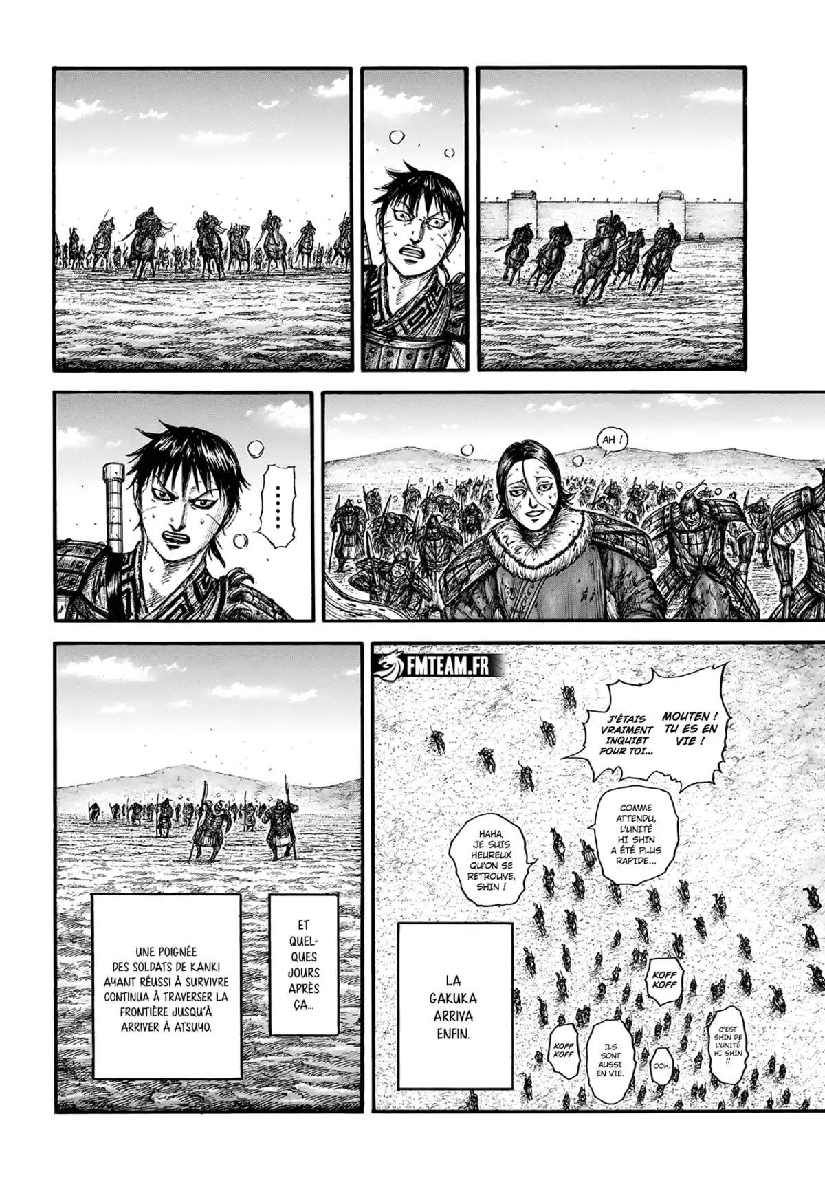 Kingdom Chapitre 755 page 8