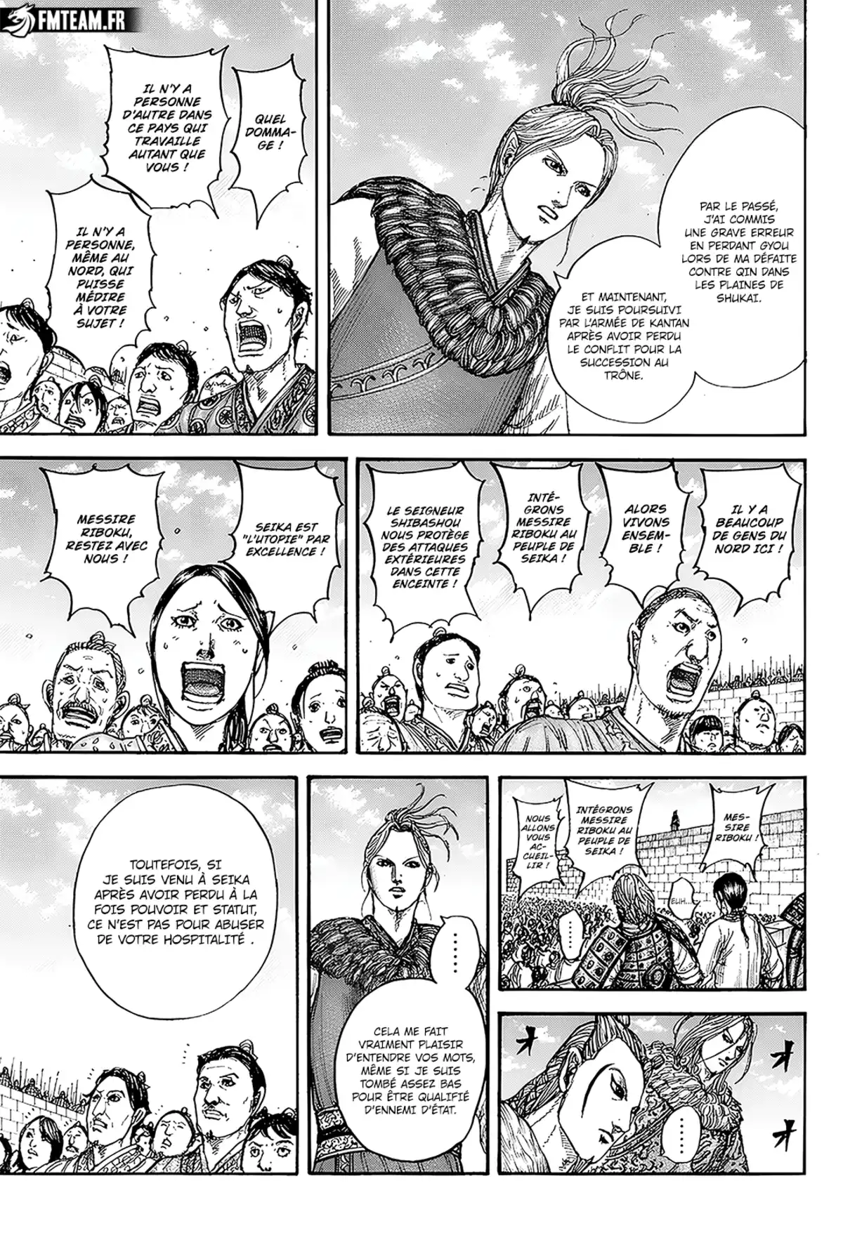 Kingdom Chapitre 791 page 8