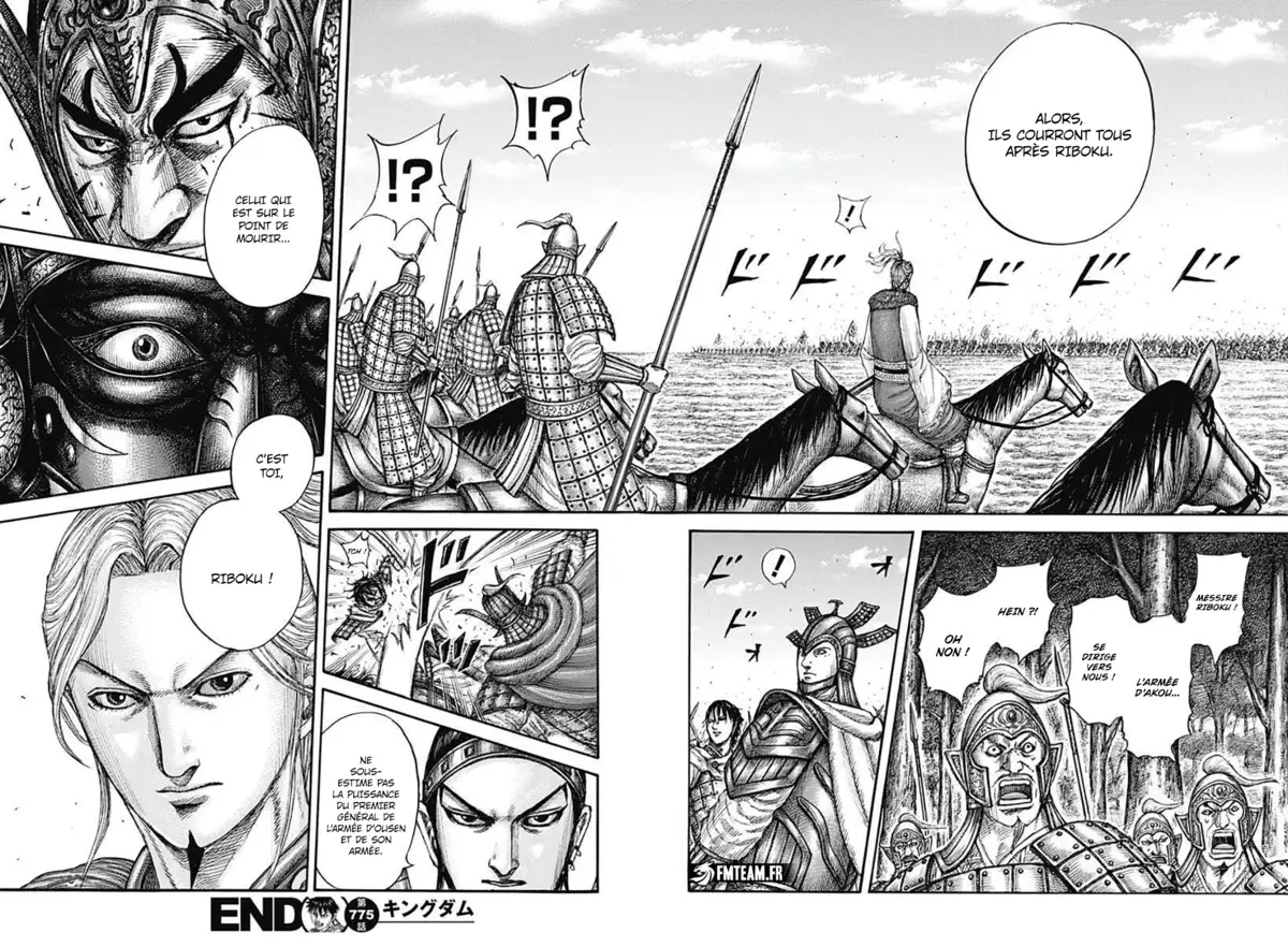 Kingdom Chapitre 775 page 19