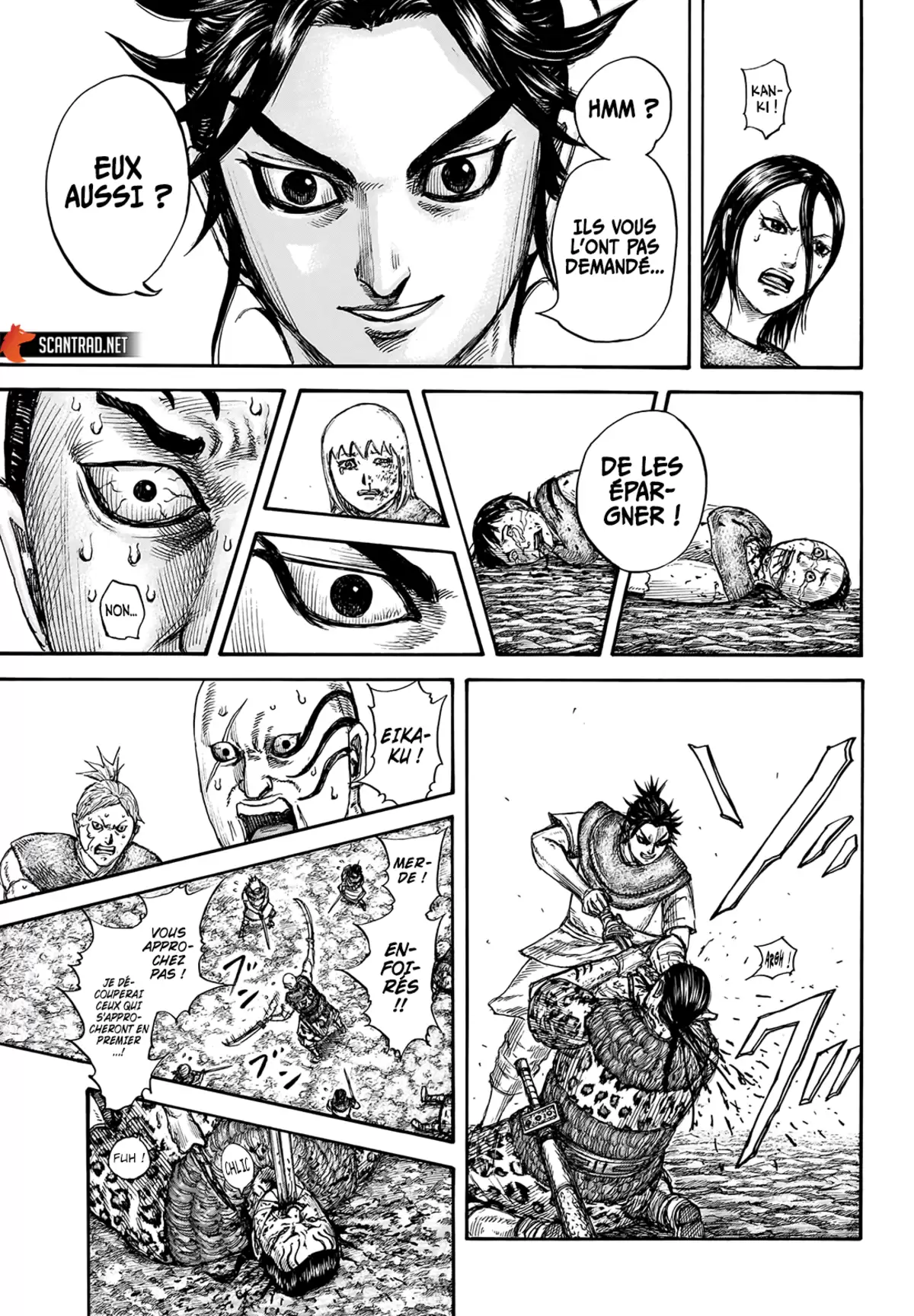 Kingdom Chapitre 734 page 7