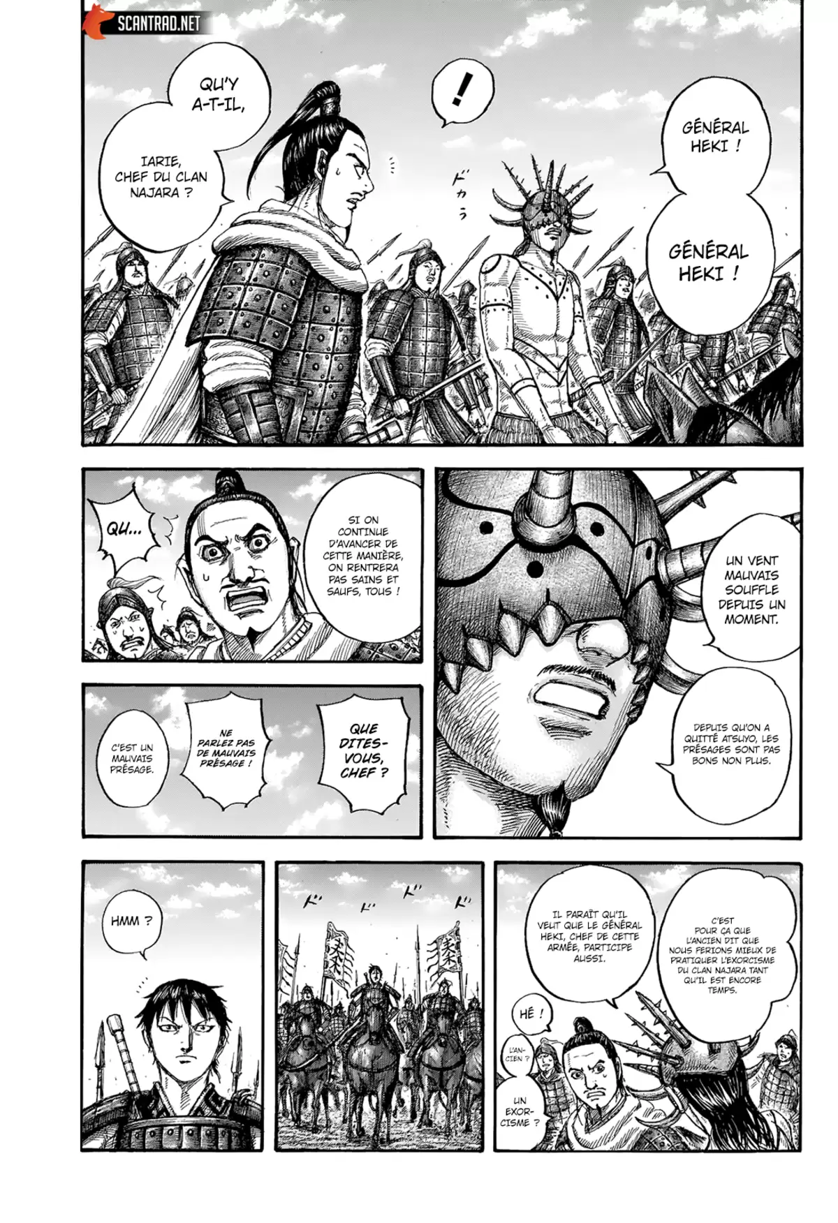 Kingdom Chapitre 712 page 5