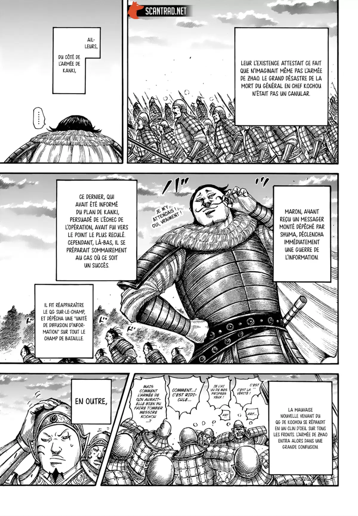 Kingdom Chapitre 694 page 12