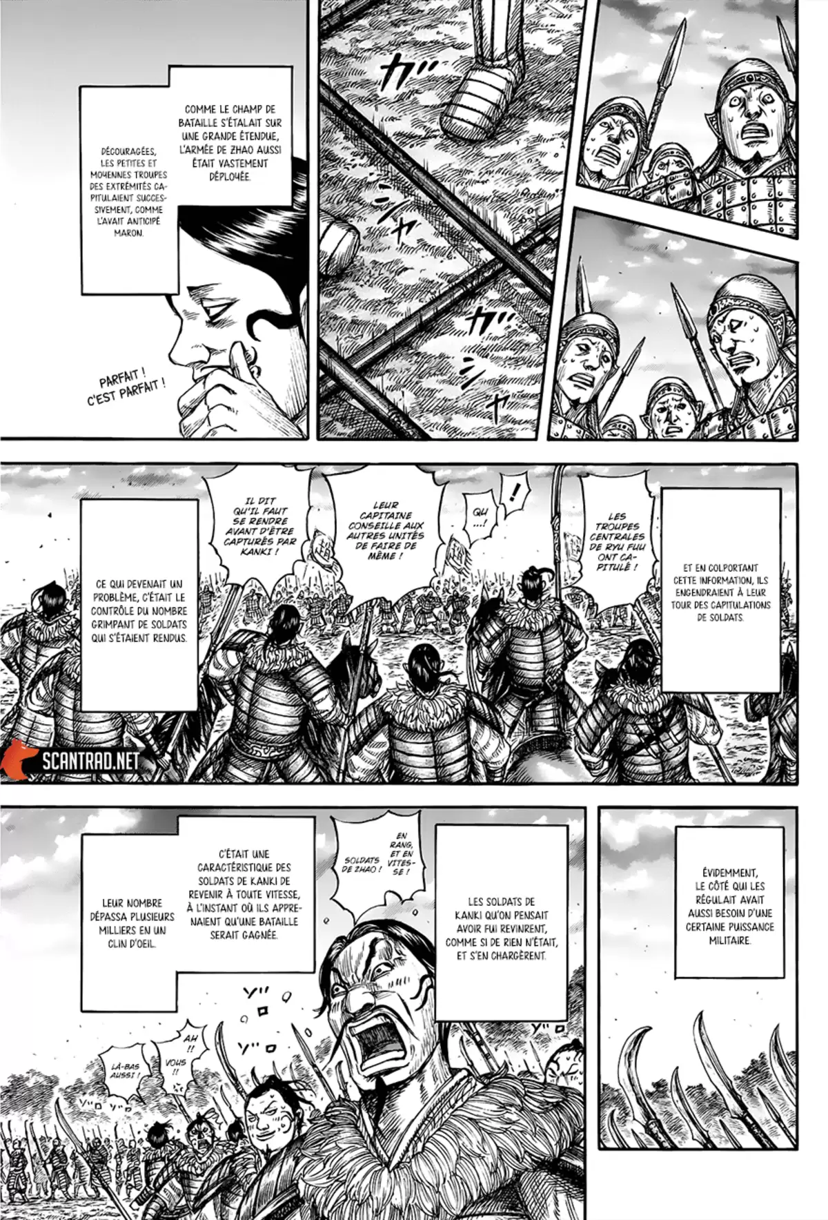 Kingdom Chapitre 694 page 14