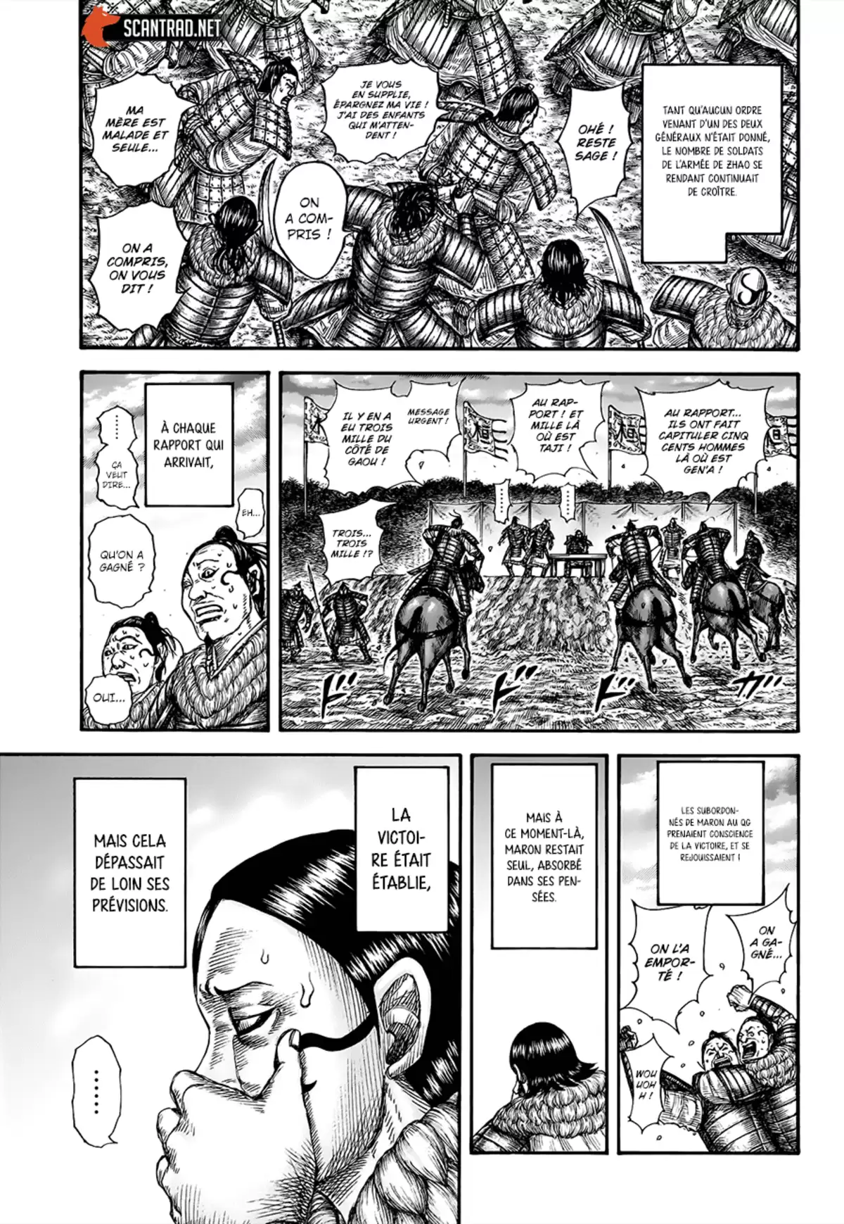 Kingdom Chapitre 694 page 16
