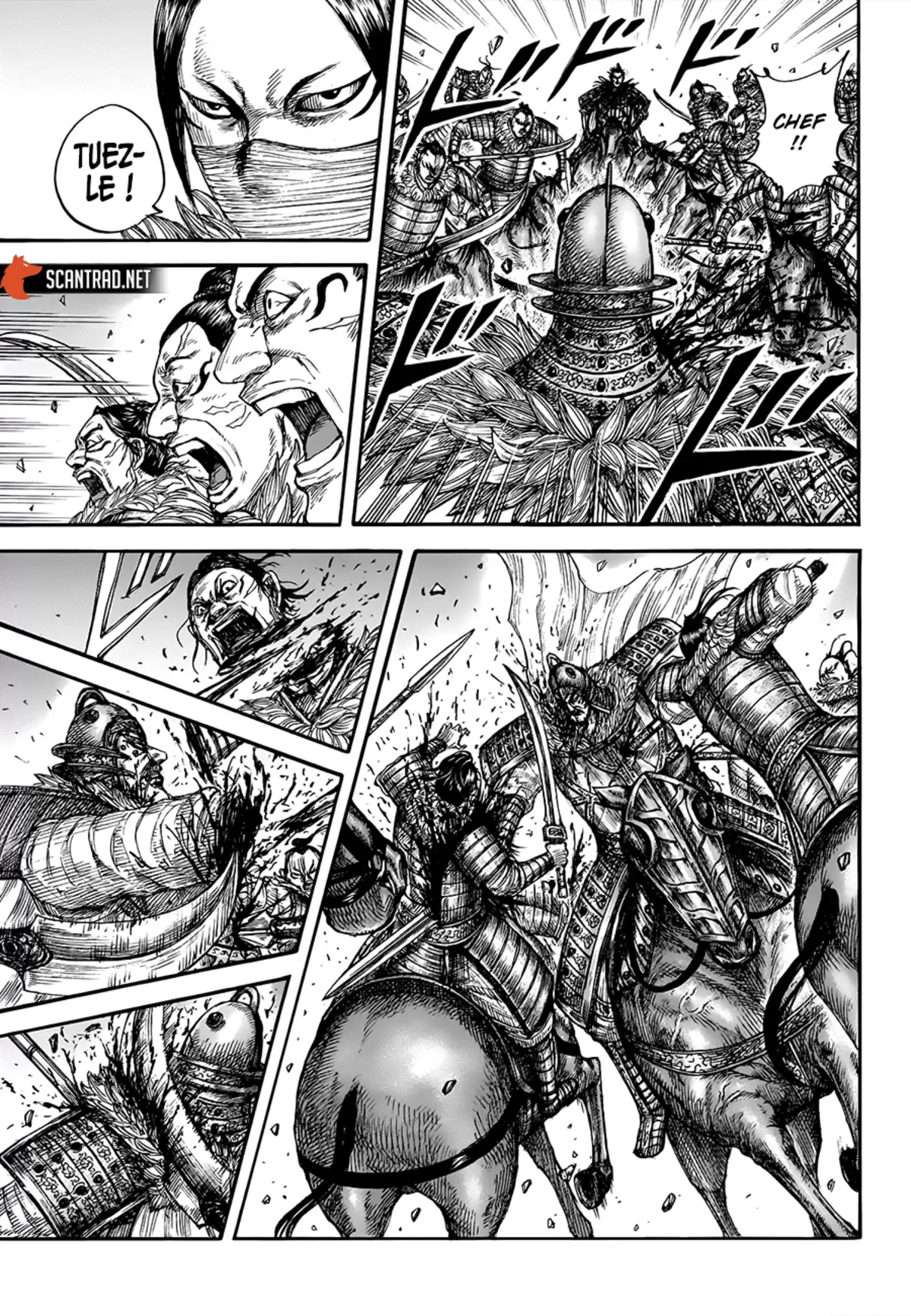 Kingdom Chapitre 694 page 7