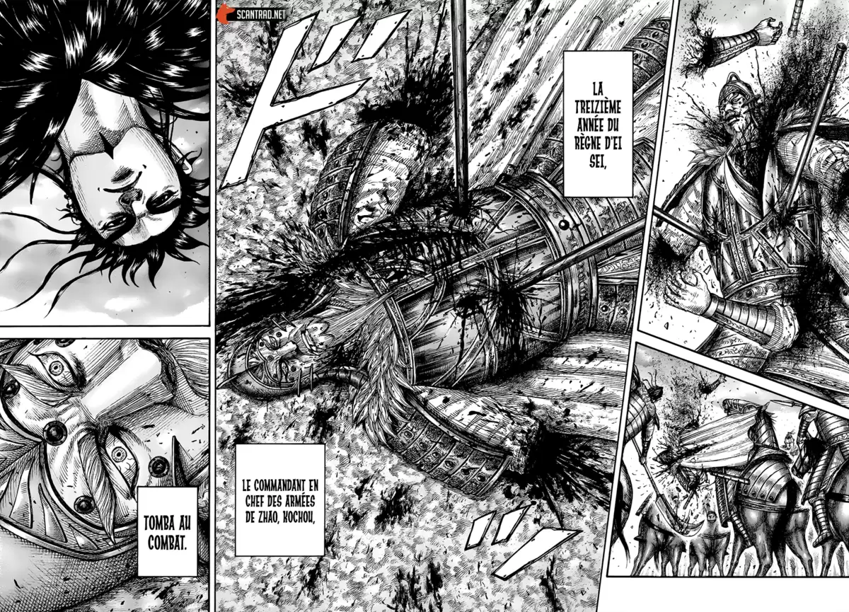 Kingdom Chapitre 694 page 8