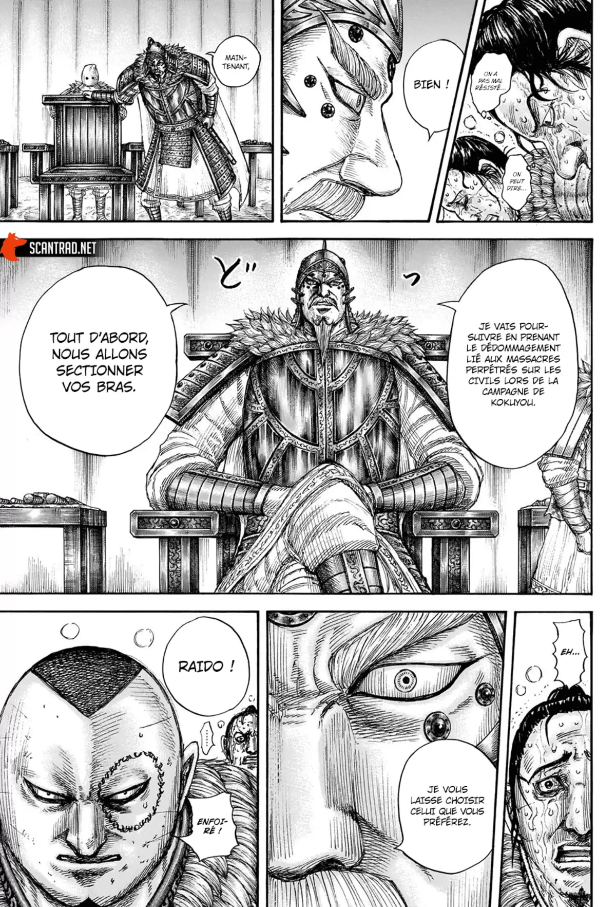 Kingdom Chapitre 686 page 7