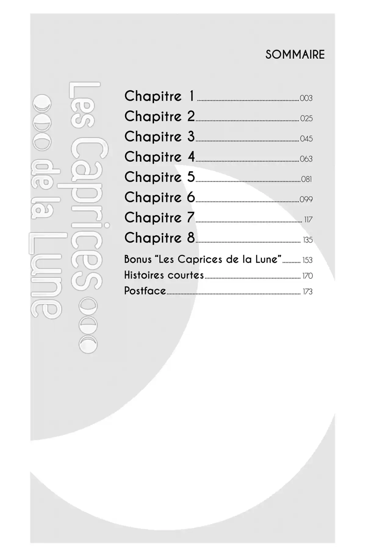 Les Caprices de la Lune Volume 1 page 3