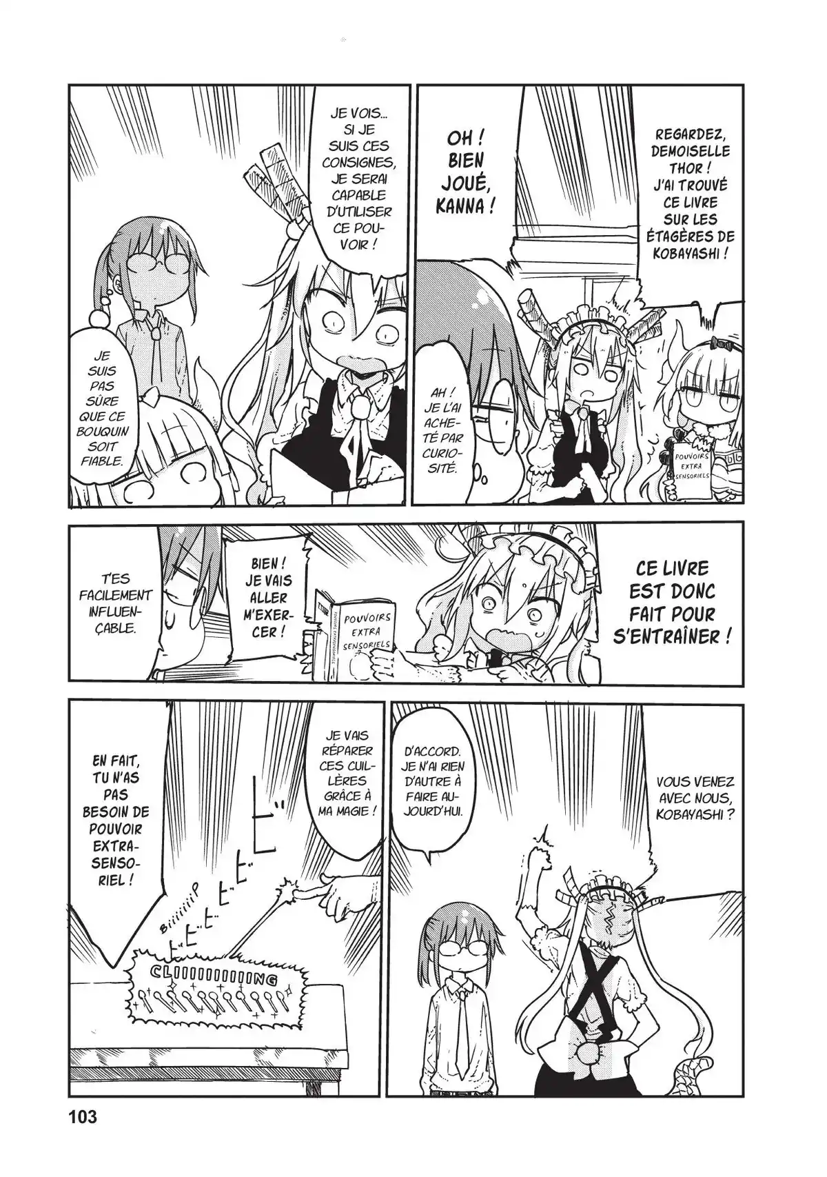 Miss Kobayashi’s Dragon Maid Volume 2 page 105